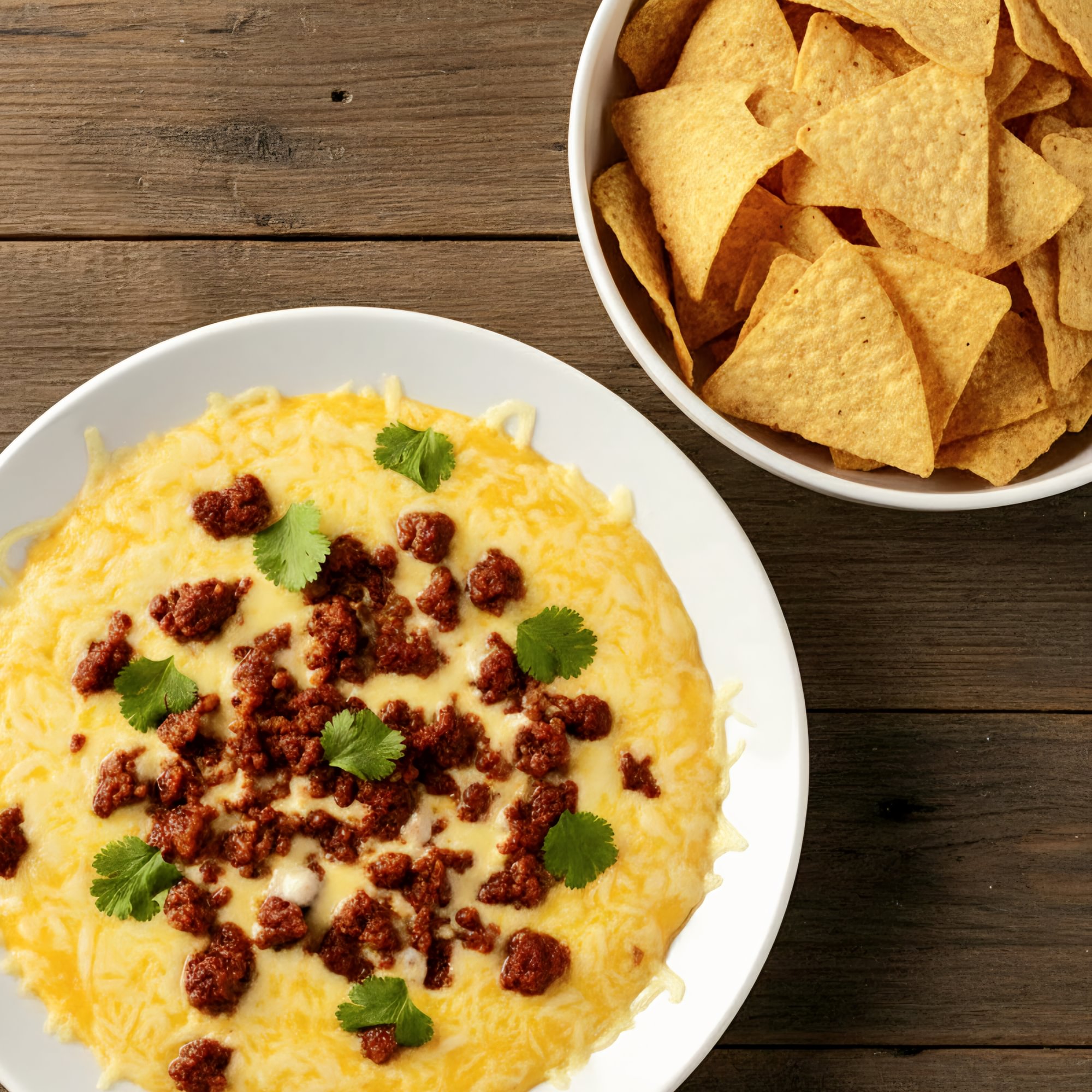 Queso Fundido con Chorizo