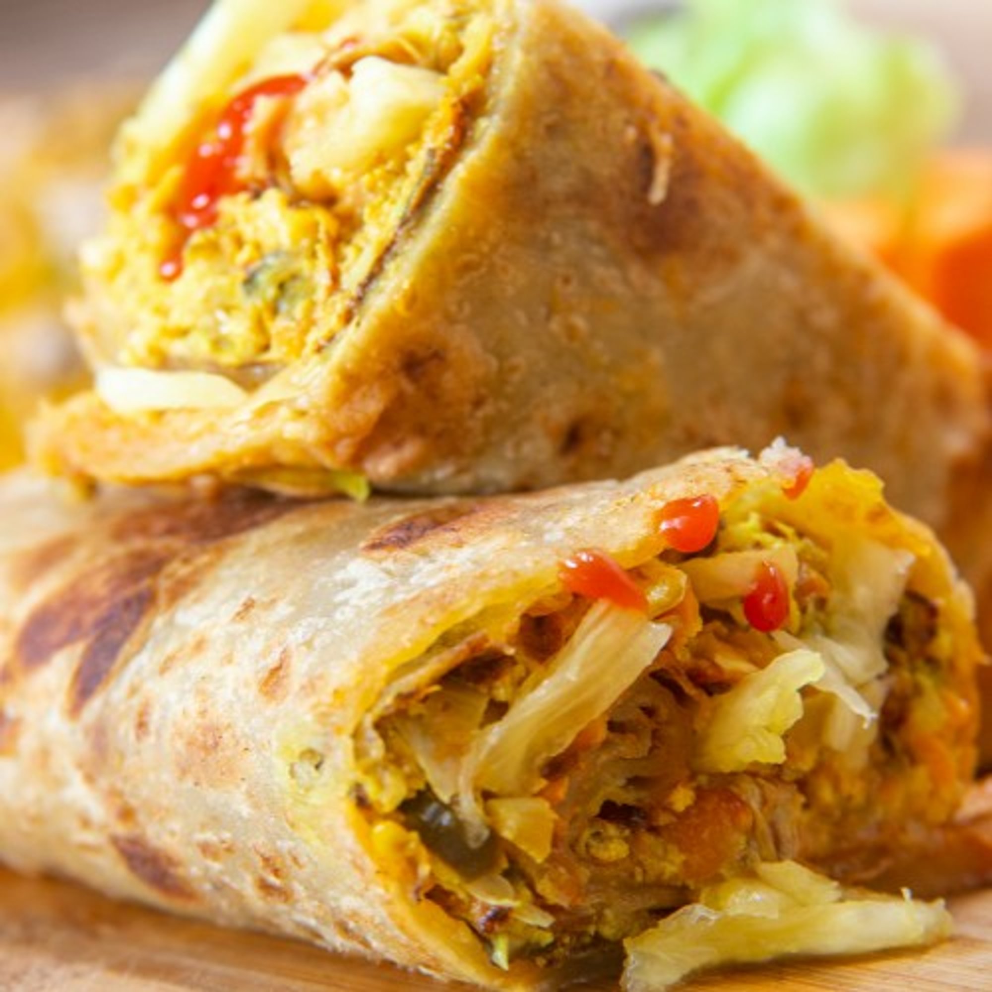 Egg Burrito Breakfast