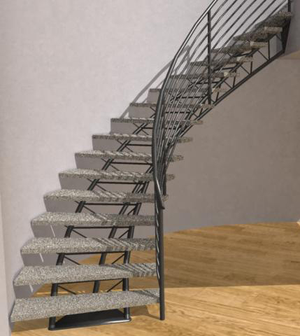 Curved Stairs