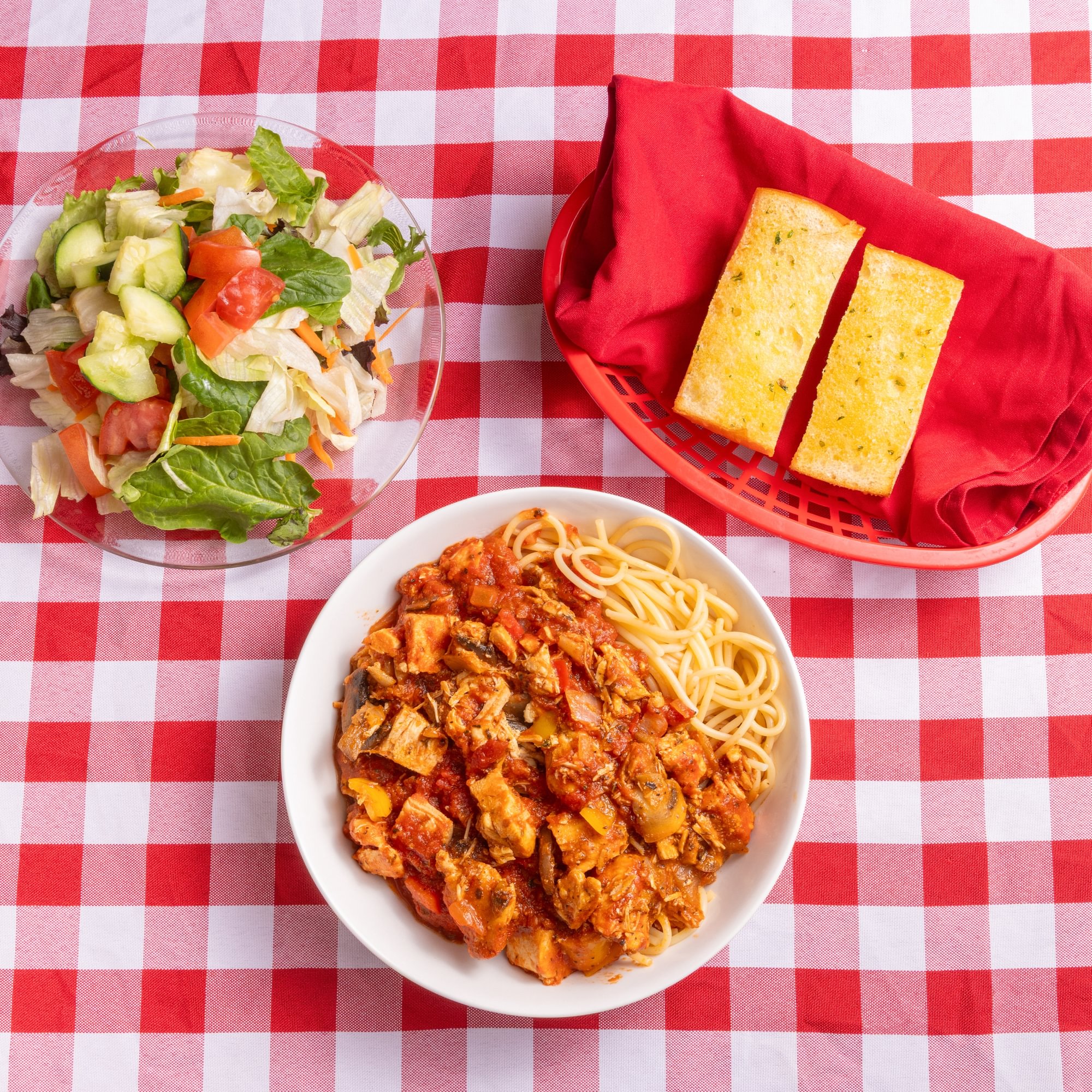 Chicken Cacciatore Dinner