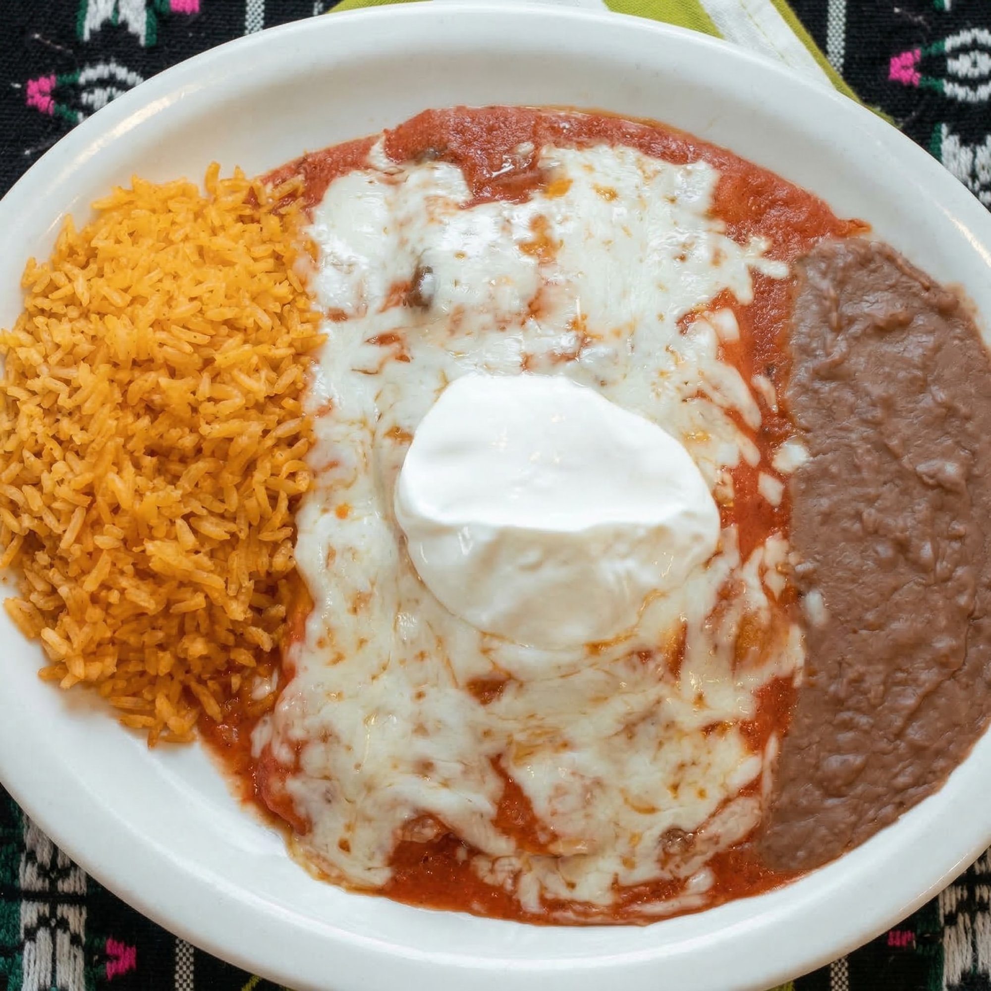 Veggie Burrito Ranchero