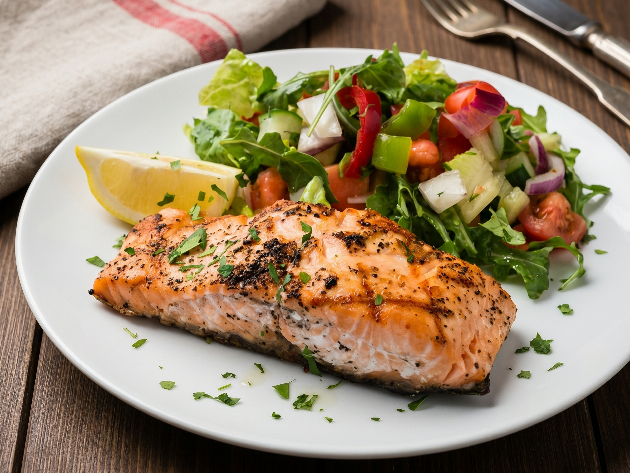 Grilled Salmon