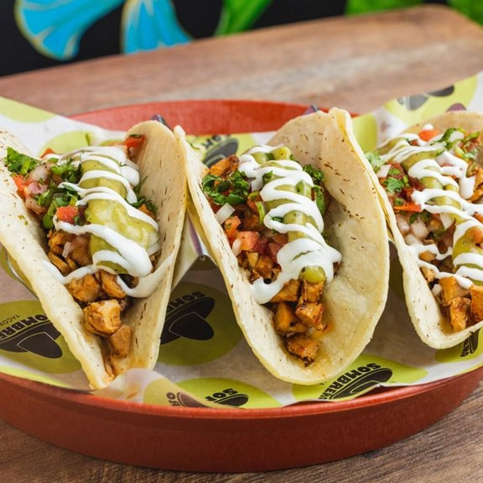 Chicken Taco Trio
