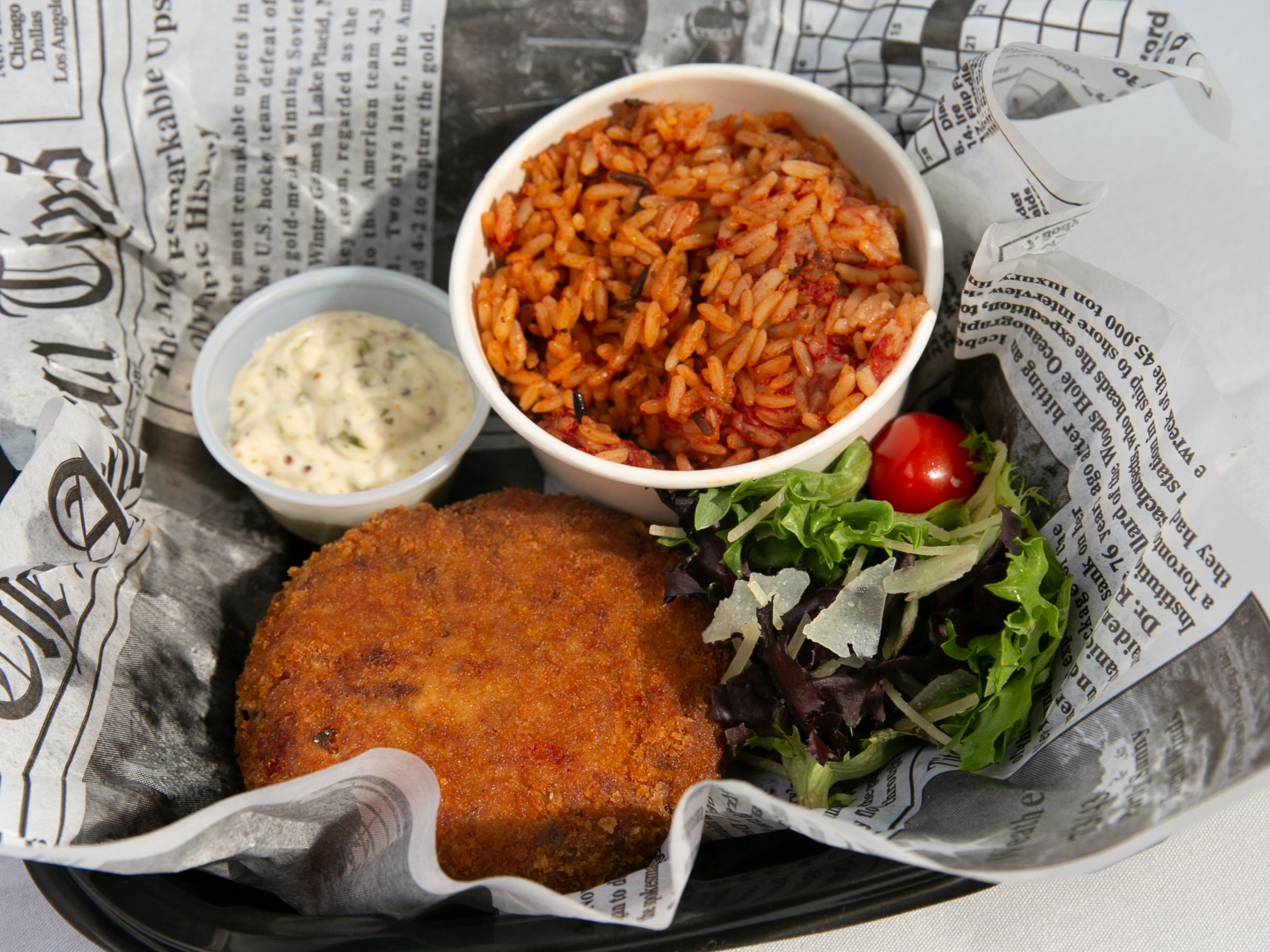 Crab Cake Basket