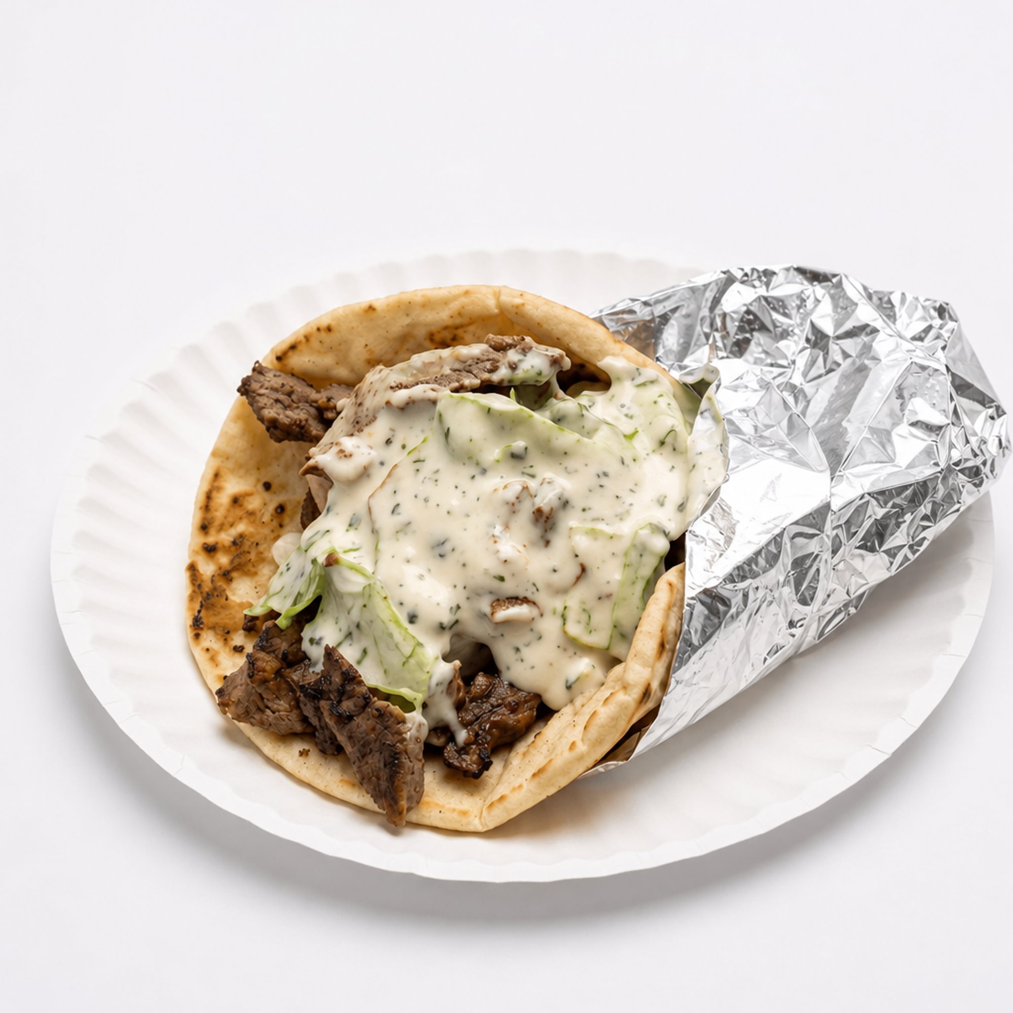 Kafta Kabob Sandwich