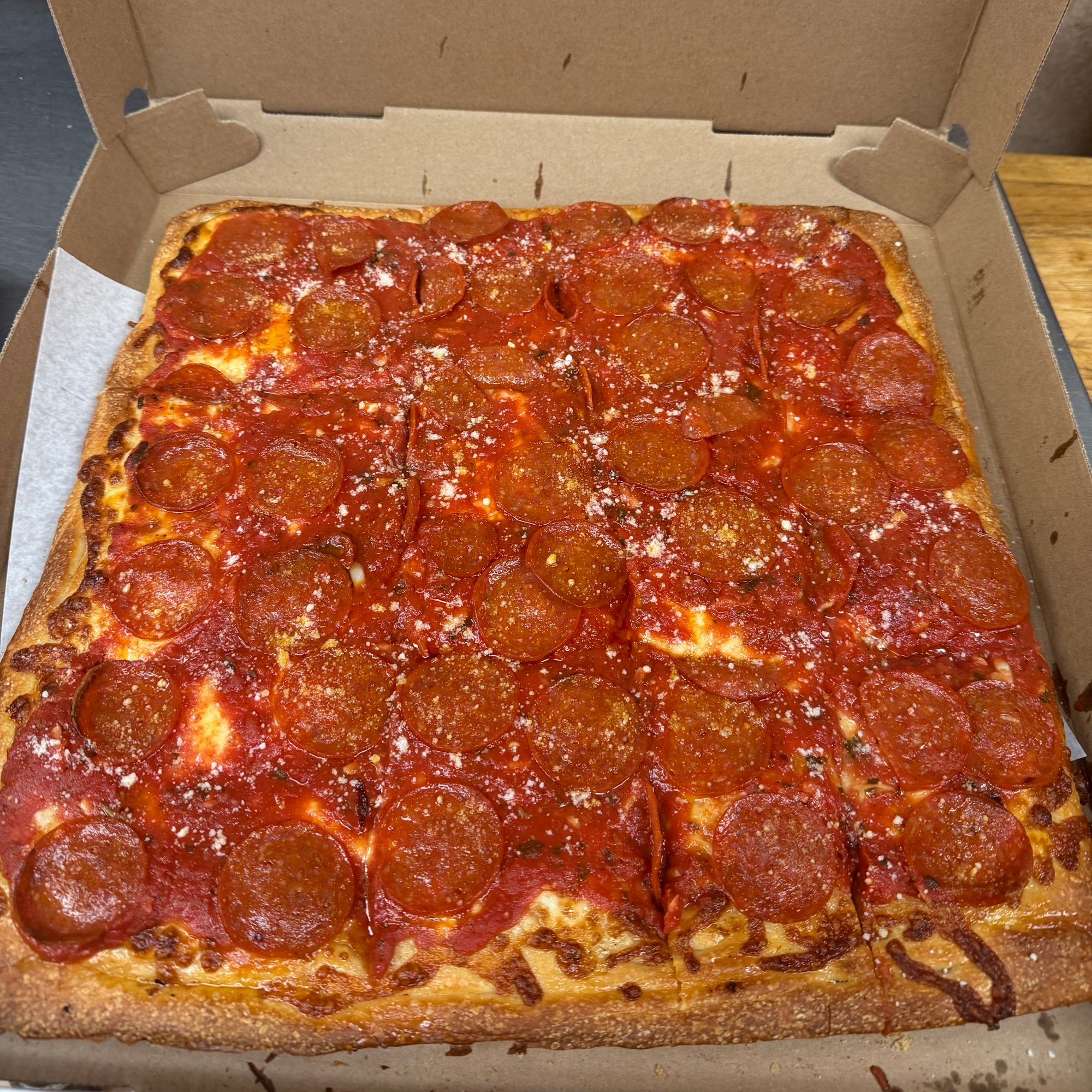 The Brooklyn Square Pizza