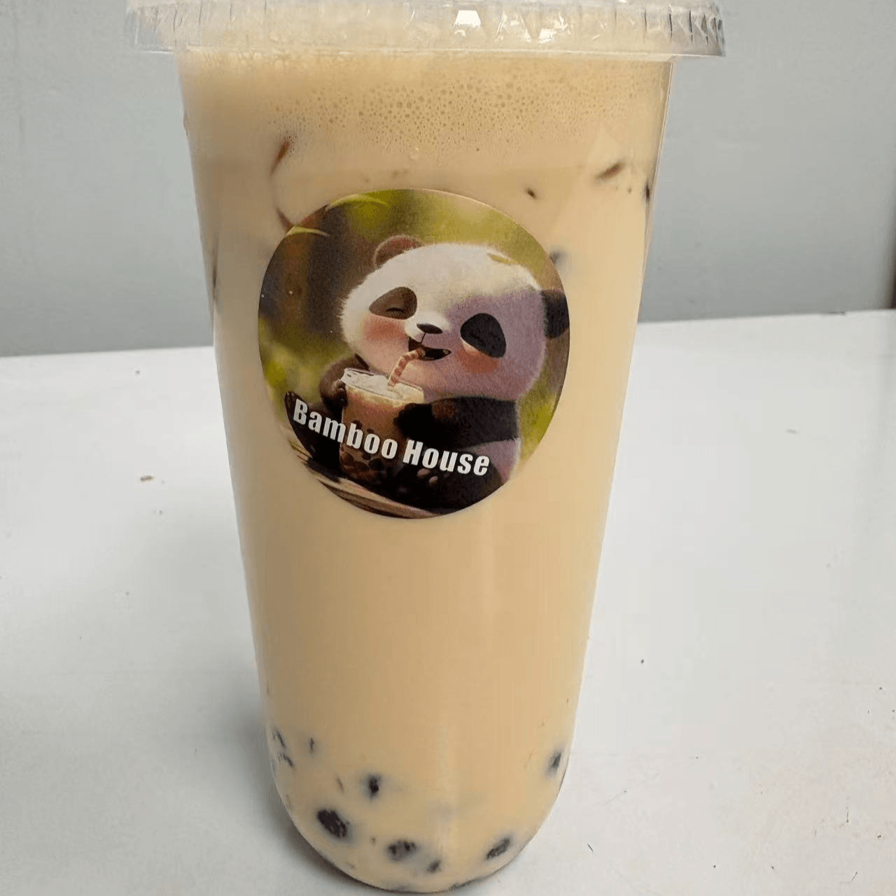 Golden Passion Fruit Boba Milk Tea