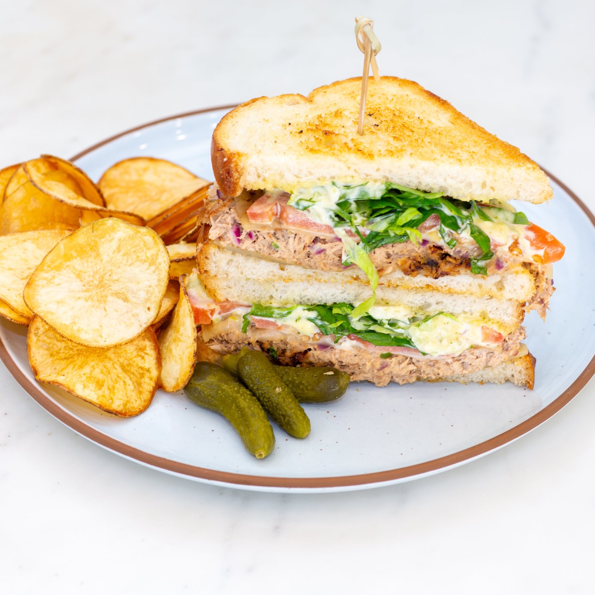 Tuna Melt Sandwich