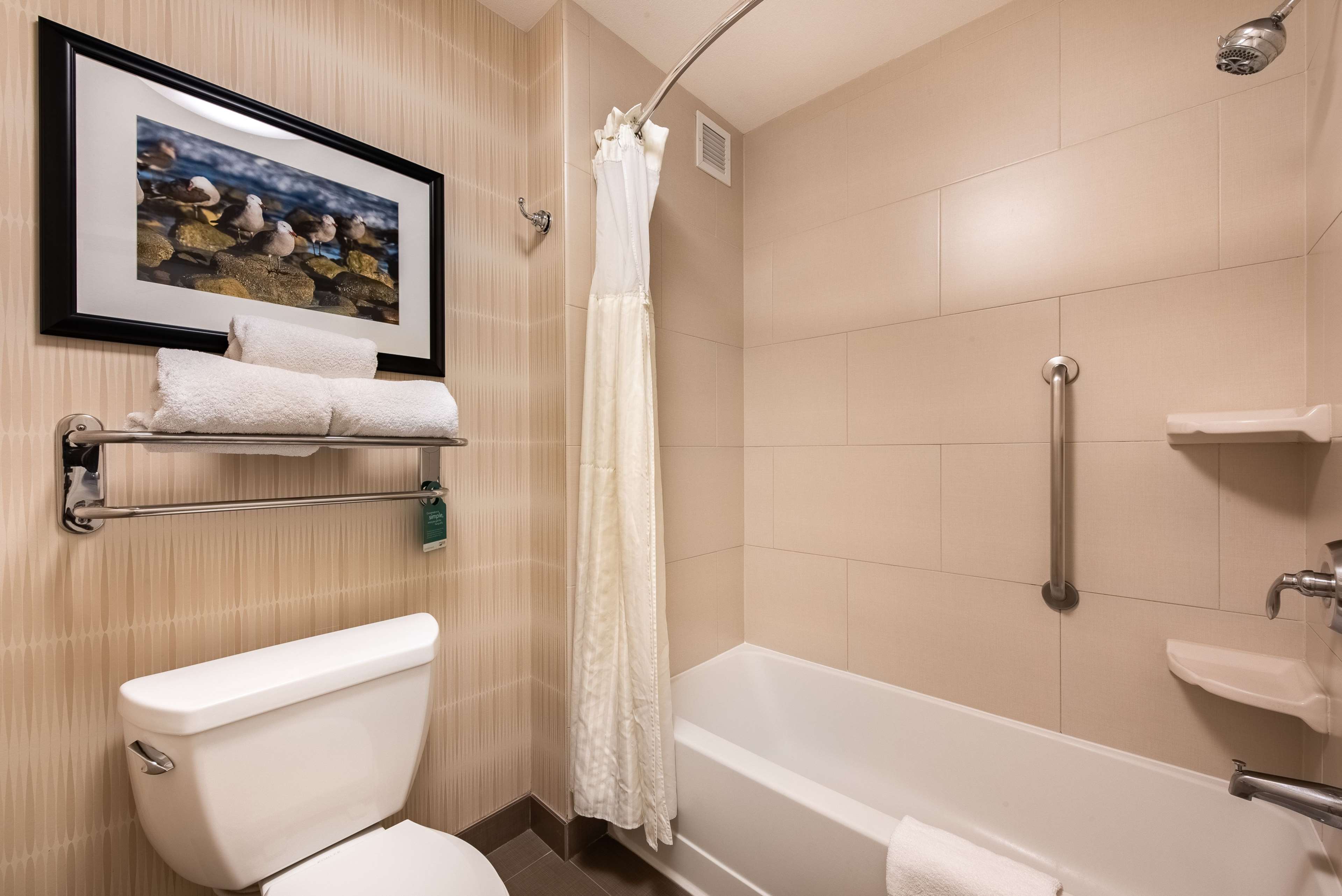 Guest room bath