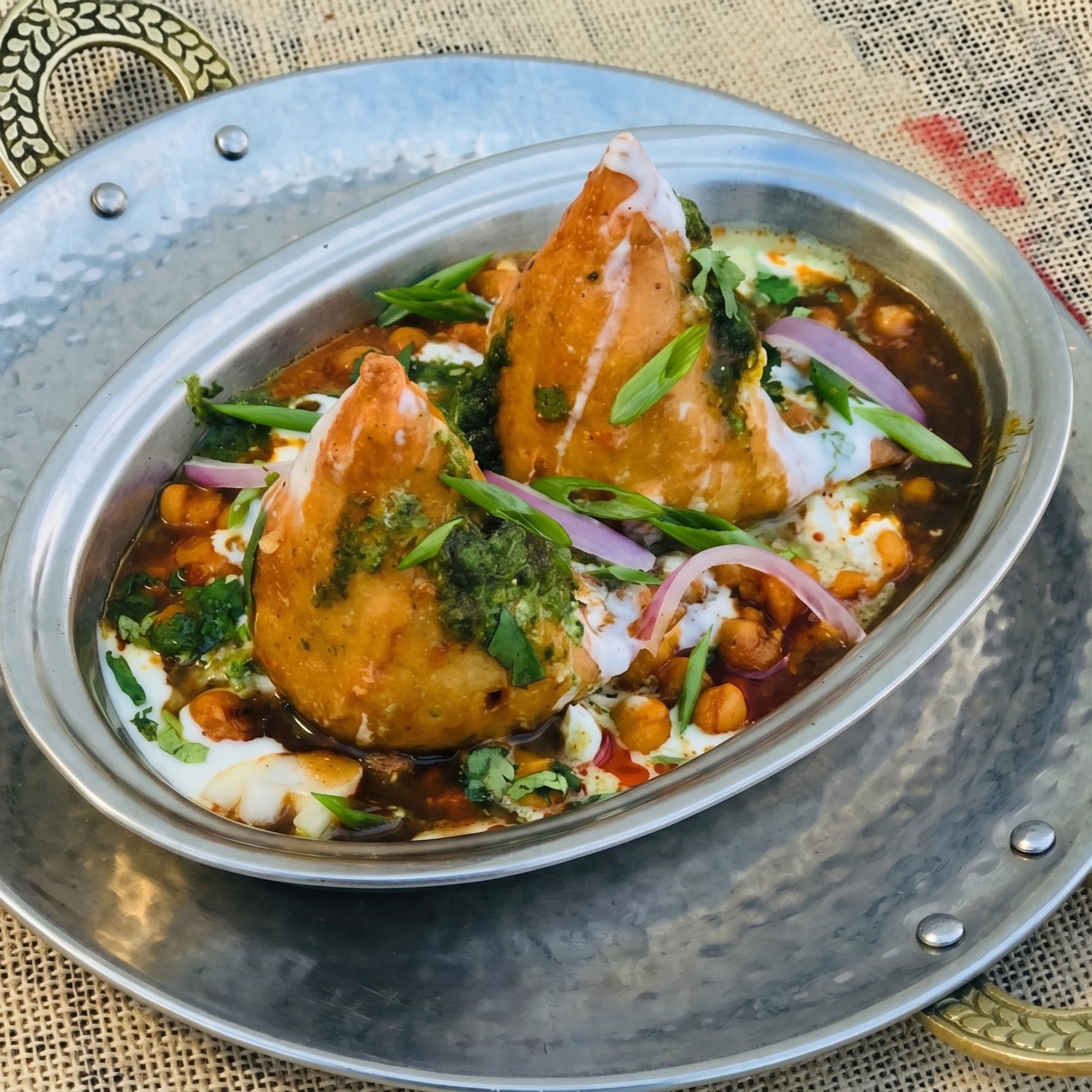 Samosa Chaat