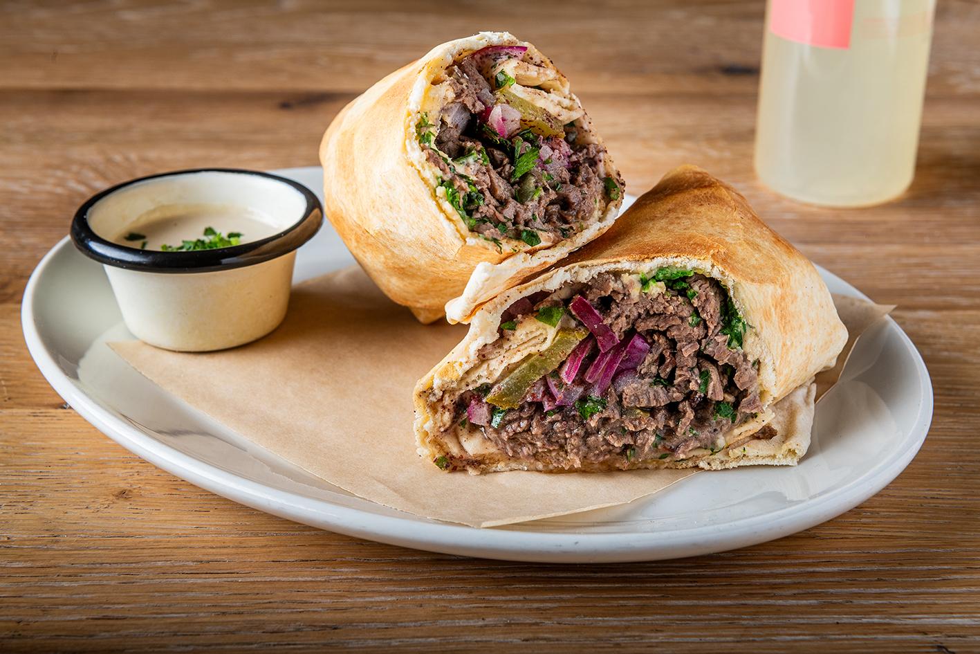 Beef Shawarma Pita