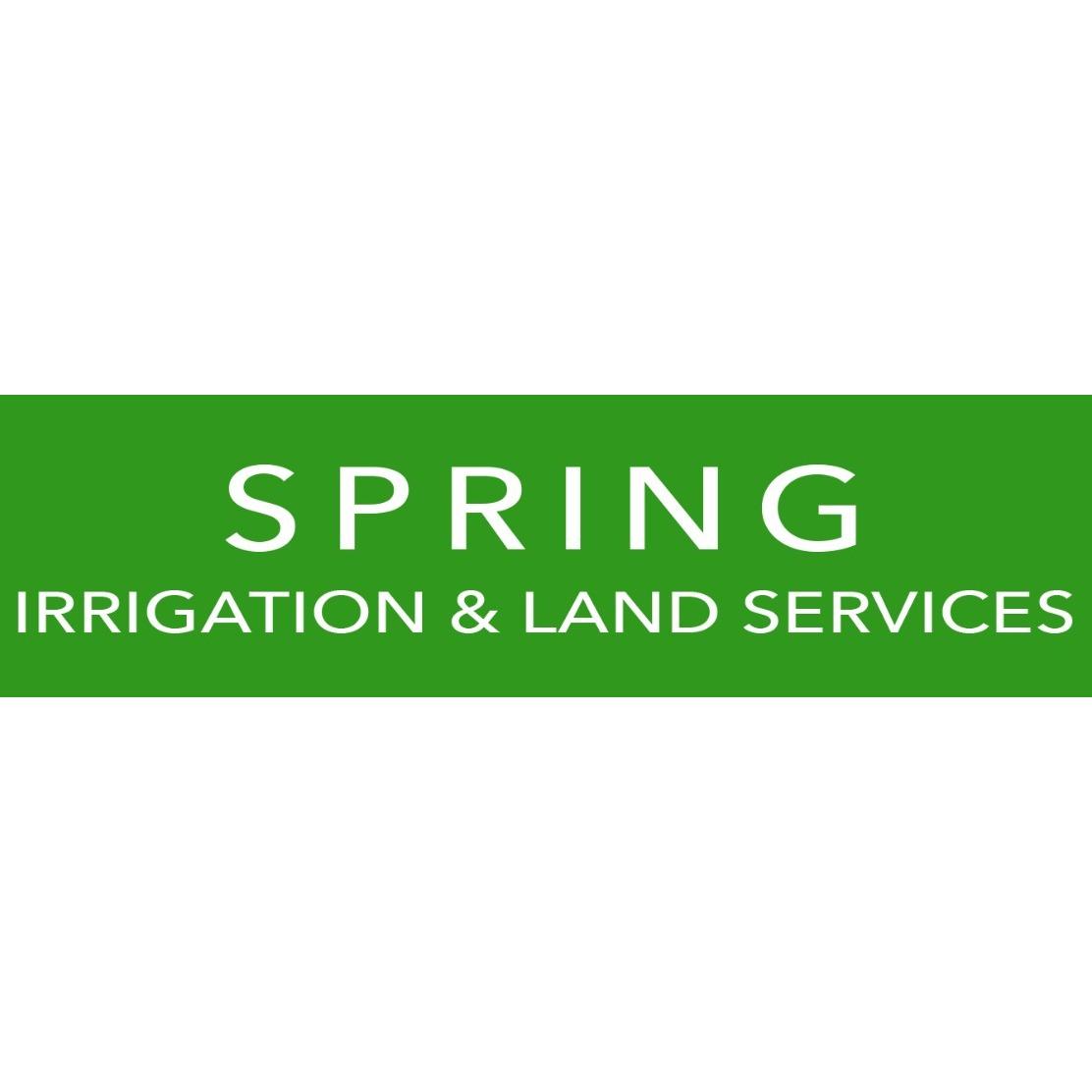Spring Irrigation &amp; Land Services Logo