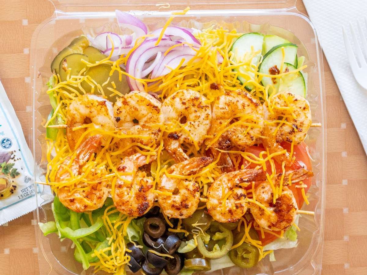 Grilled Shrimp Salad