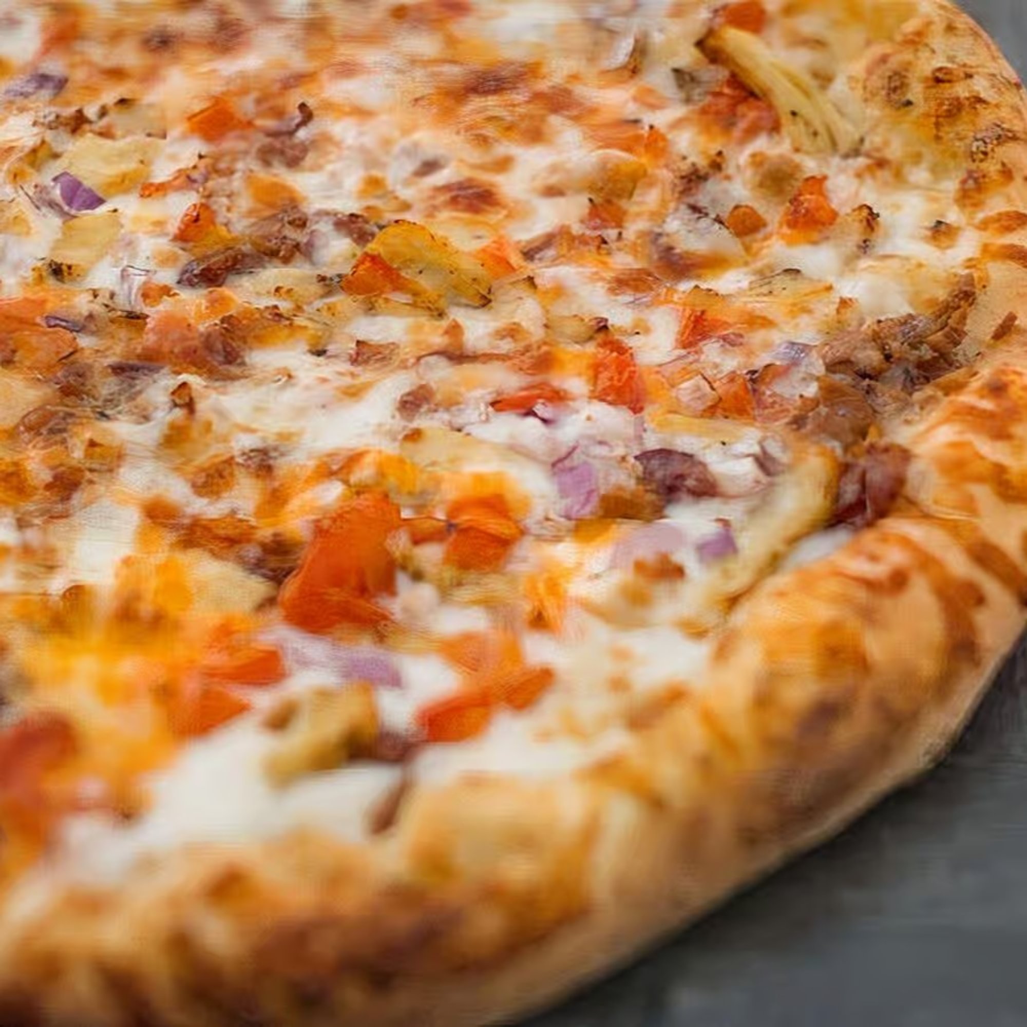 Chicken Bacon Ranch Pizza