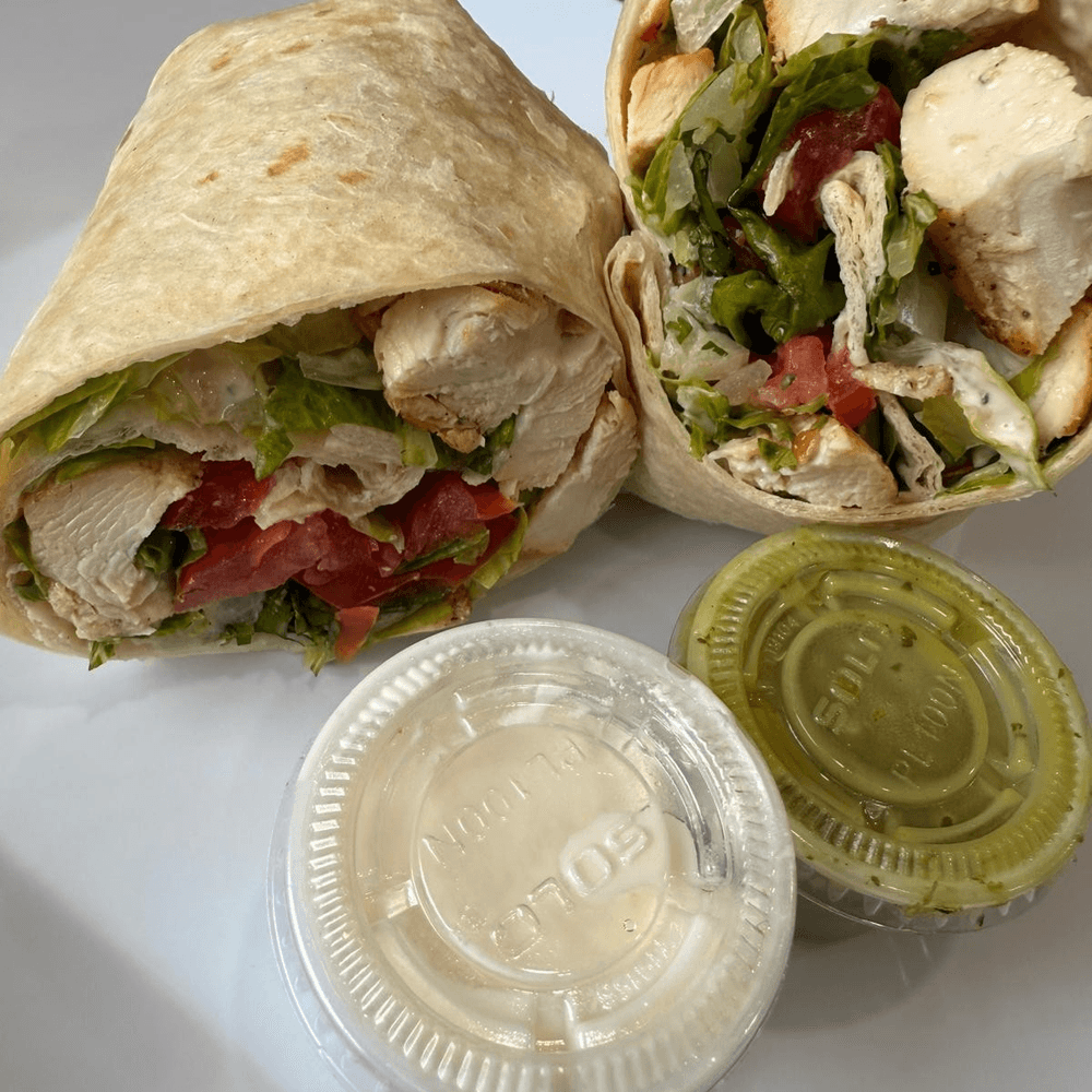 Chicken or Shrimp Caesar Wrap
