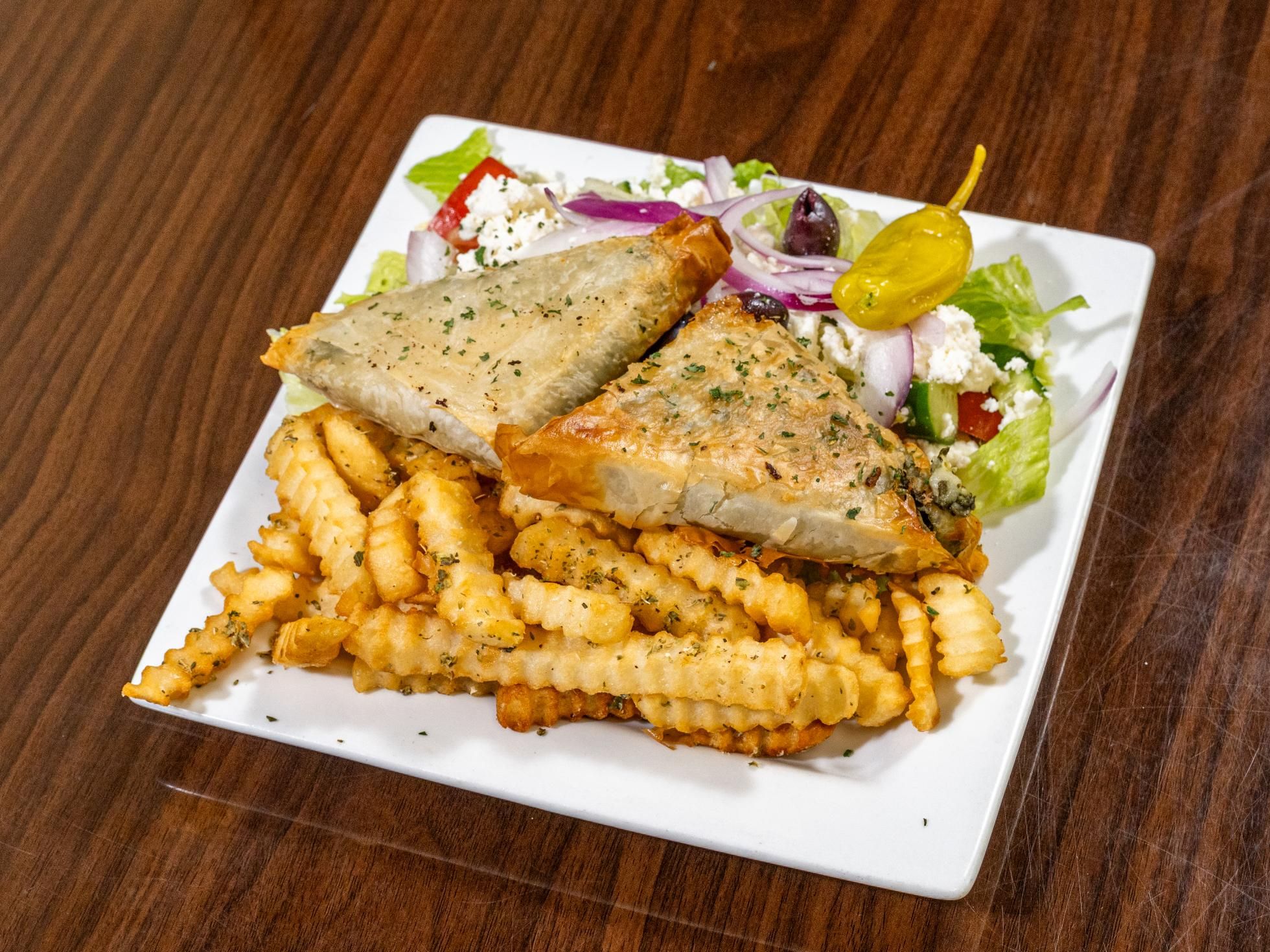 Spanakopita Plate