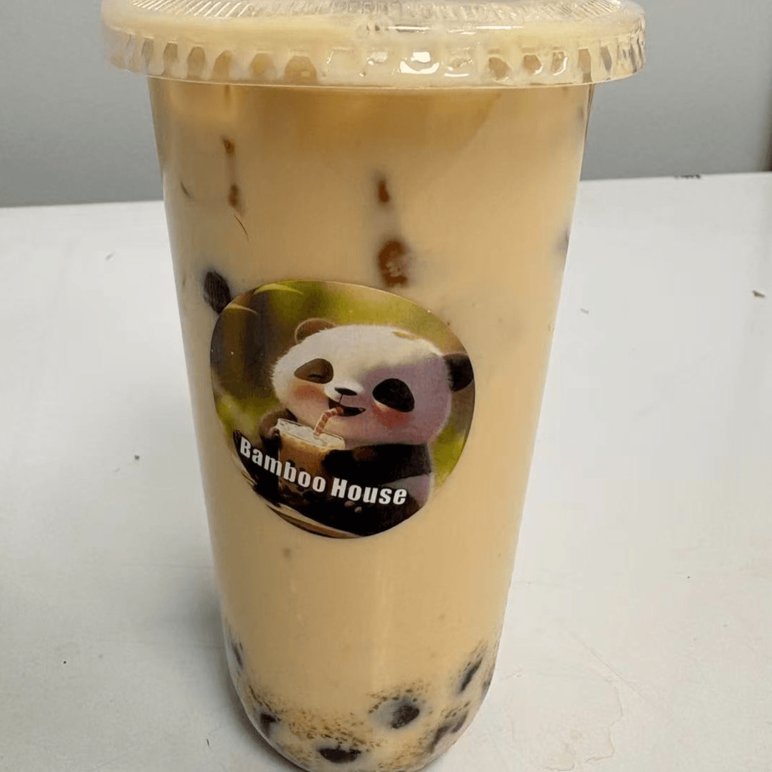 Tropical Mango Boba Milk Tea