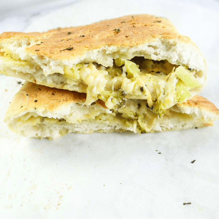 White Calzone