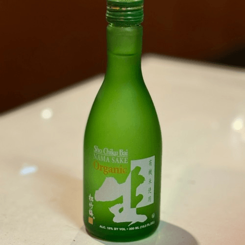 Sho Chiku Bai Nama Sake (organic rice)