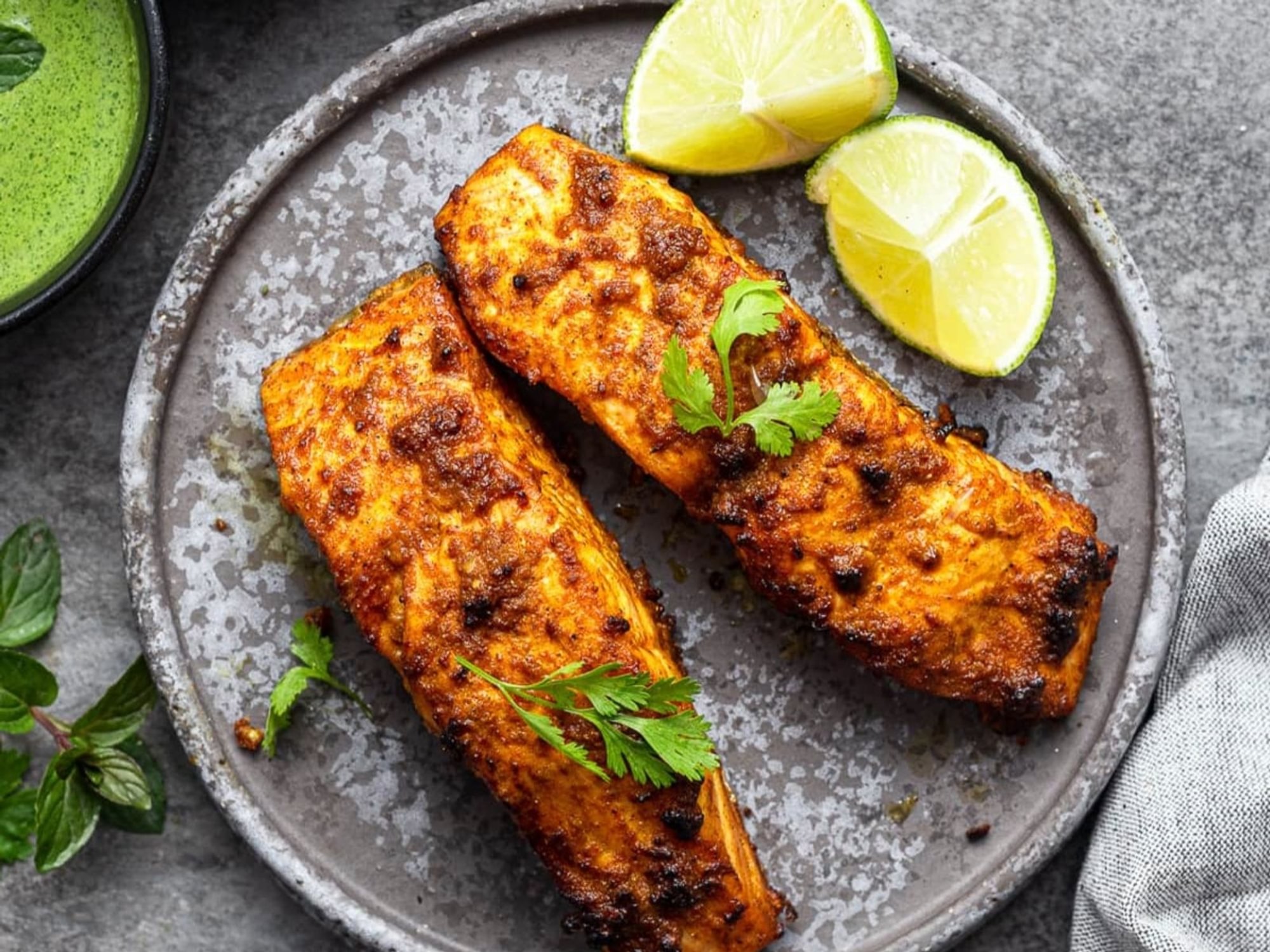 Salmon Tandoori