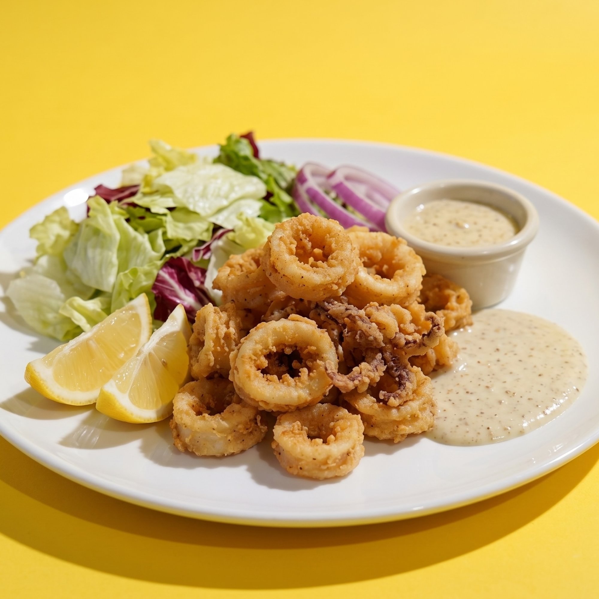 Crispy Chicken Yellow Curry