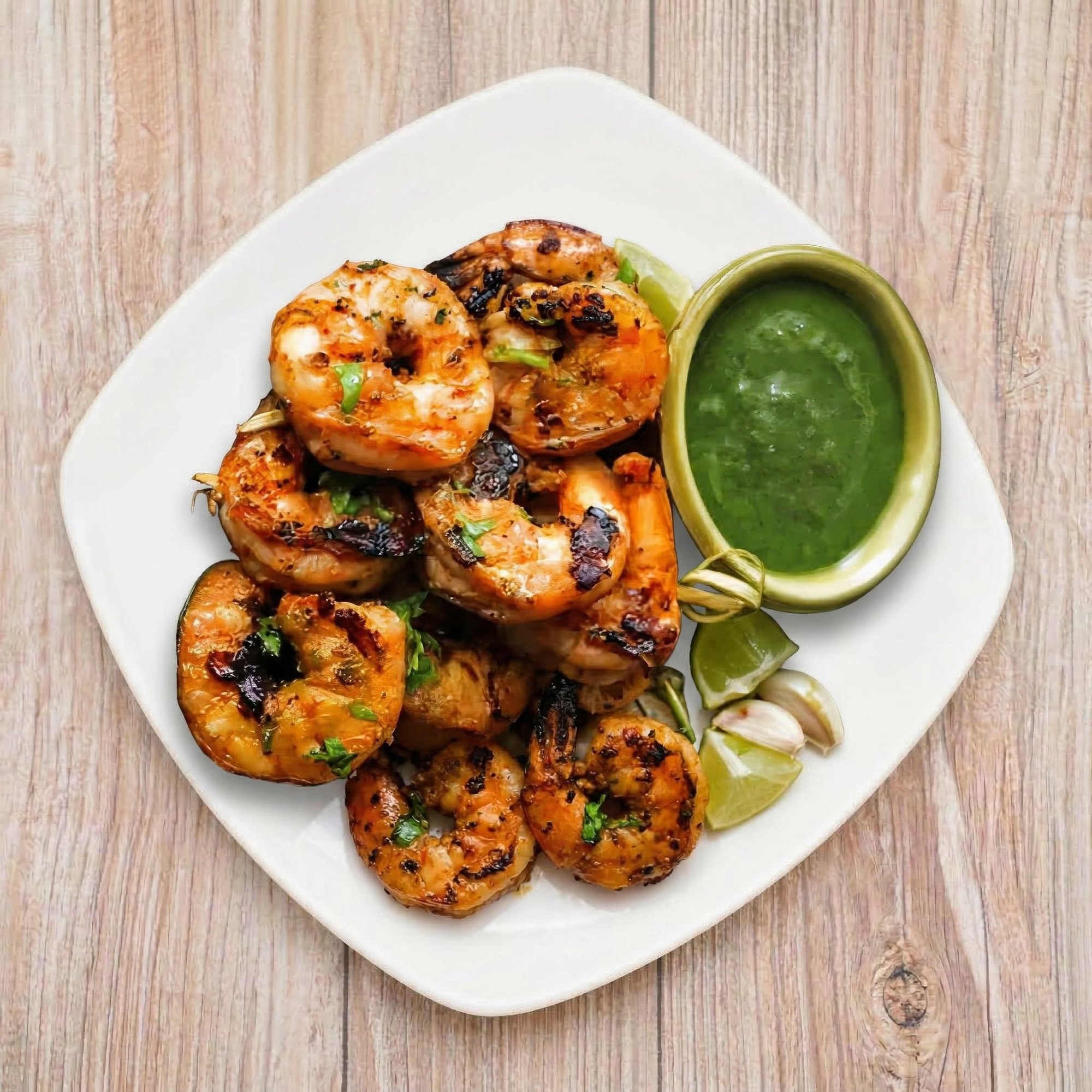 Tandoori Shrimp Sizzler