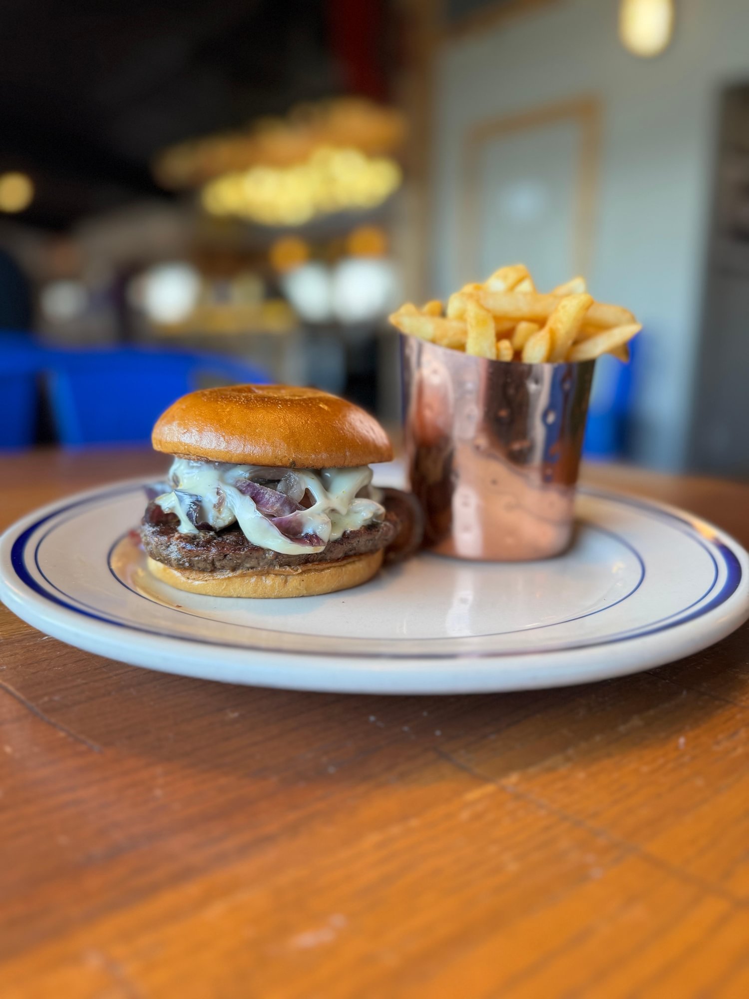 Mushroom Swiss Burger