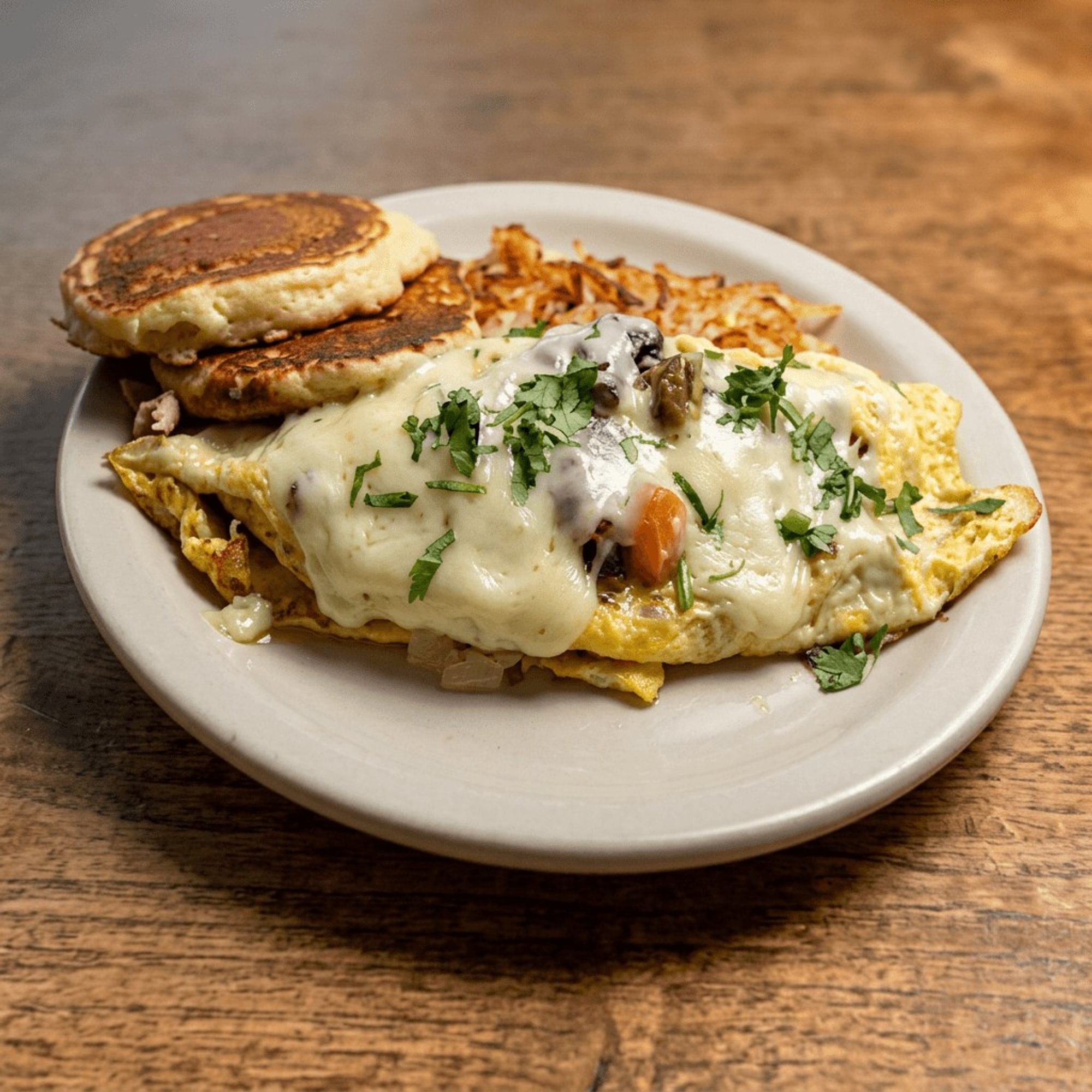 Veggie Omelet Breakfast