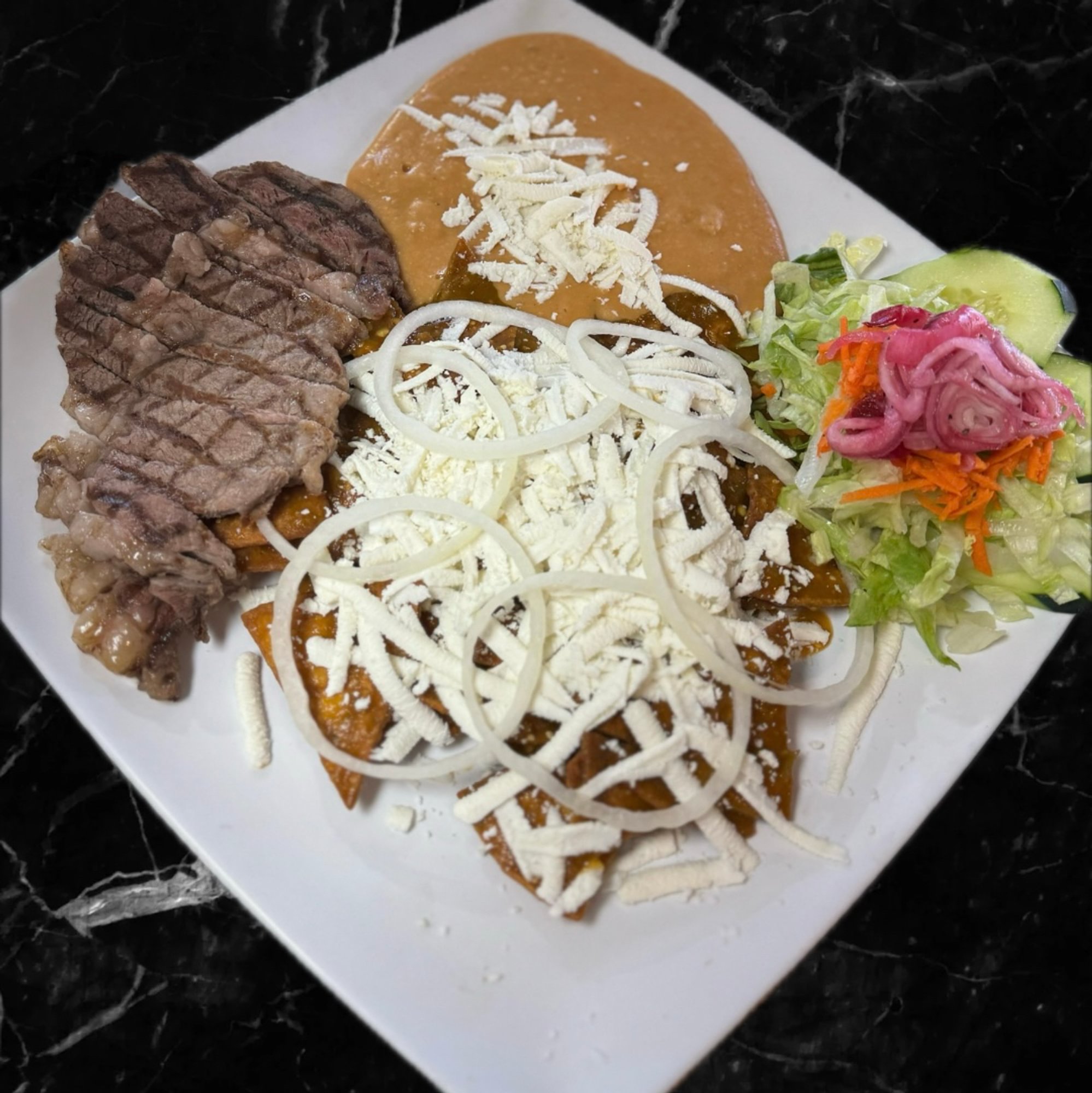 Ribeye Chilaquiles