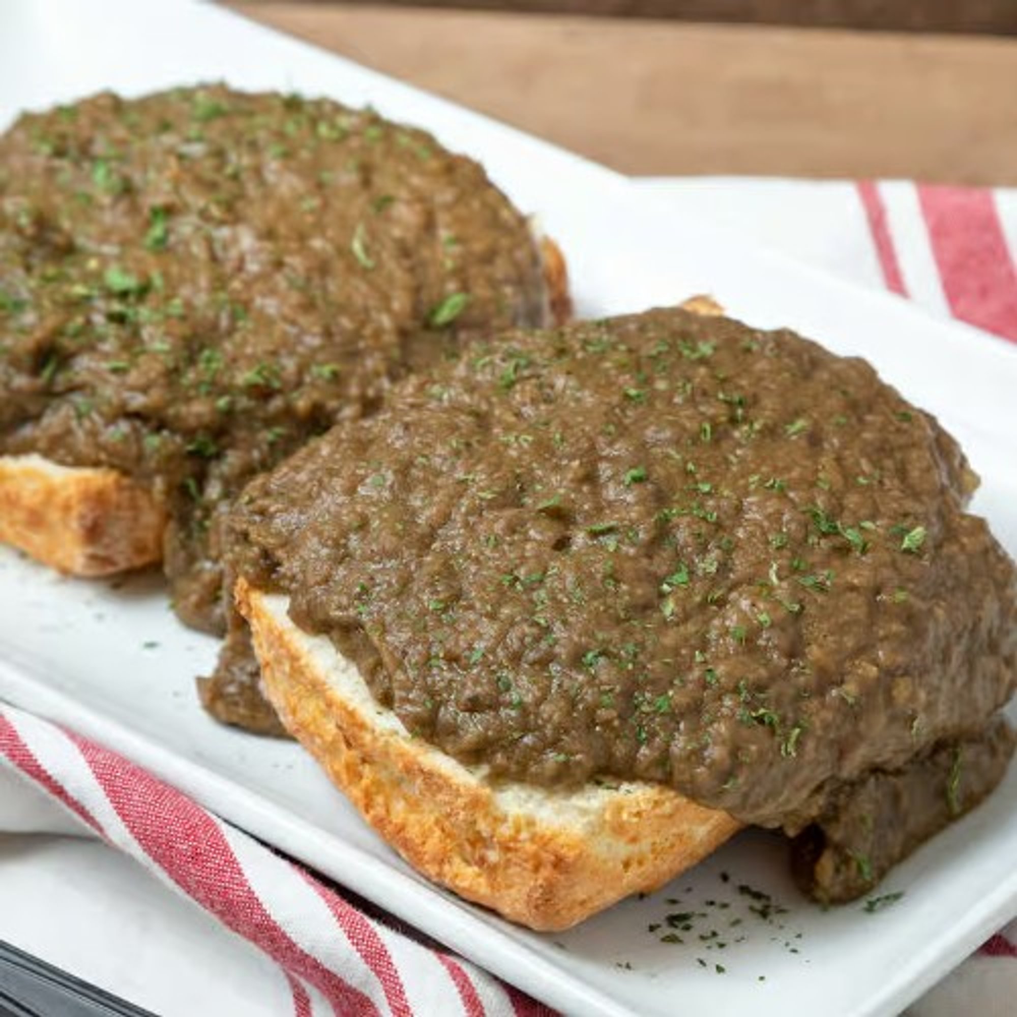 Northwest Gravy Biscuit (V & GF Gravy)
