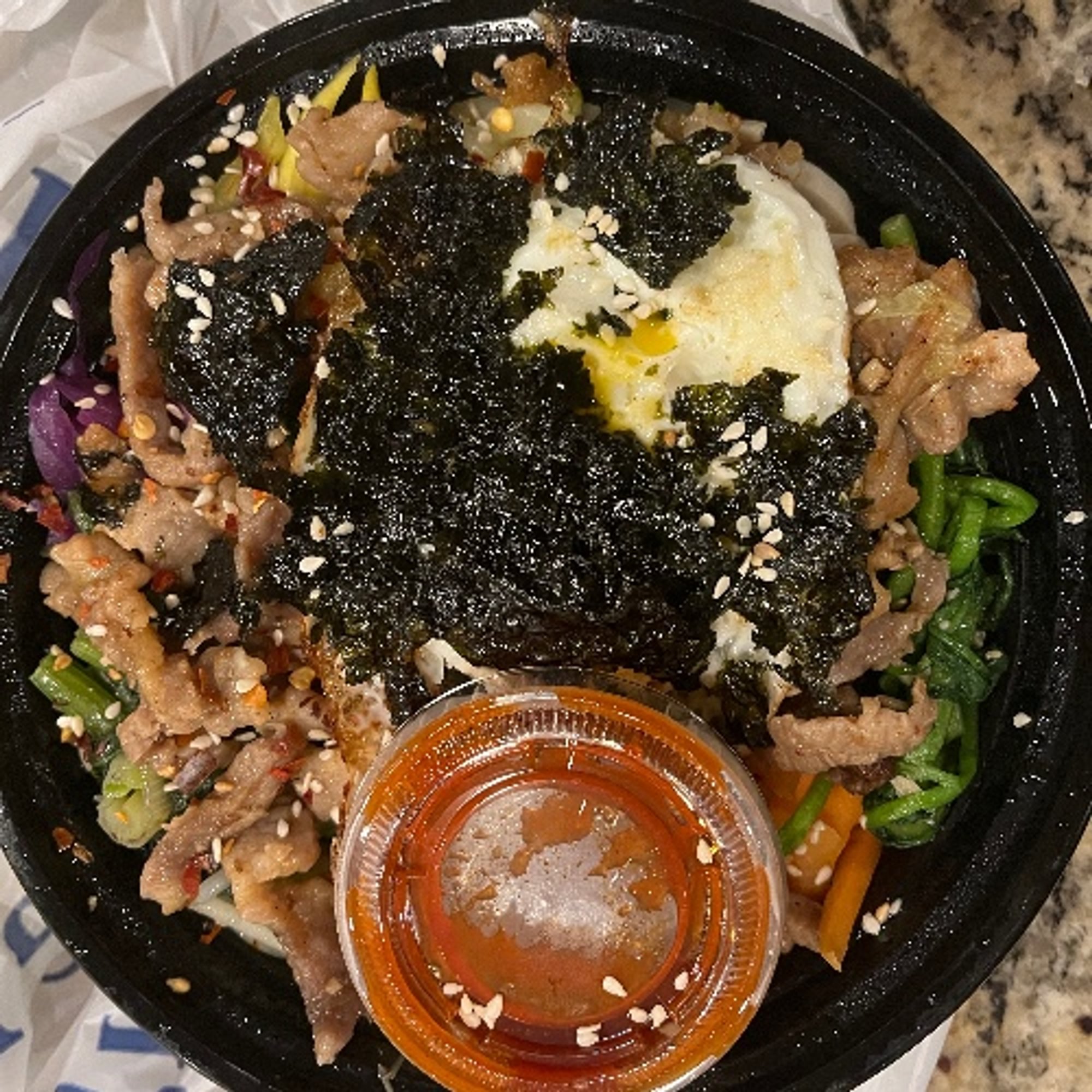 Spicy Chicken Bibimbap