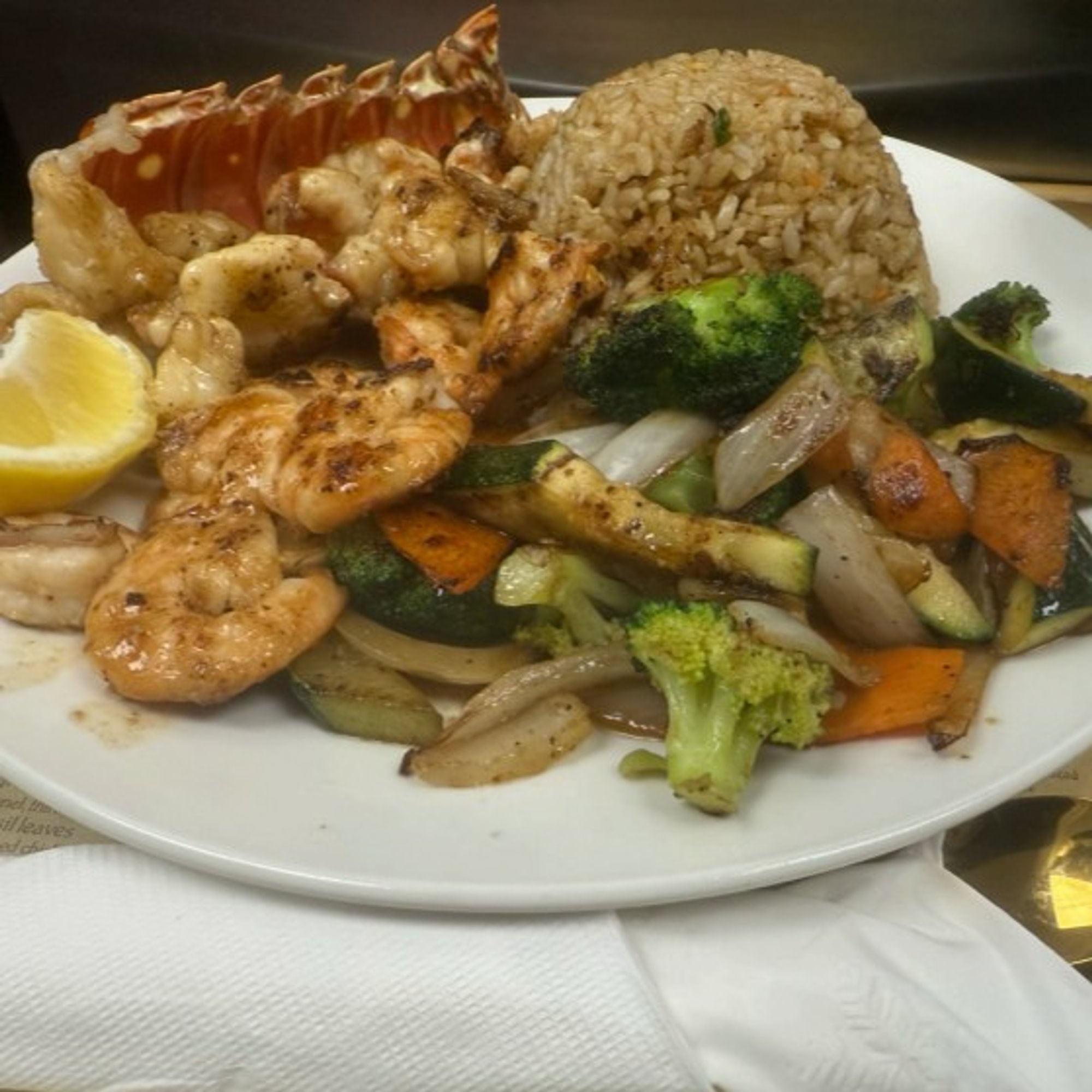 Hibachi Lobster