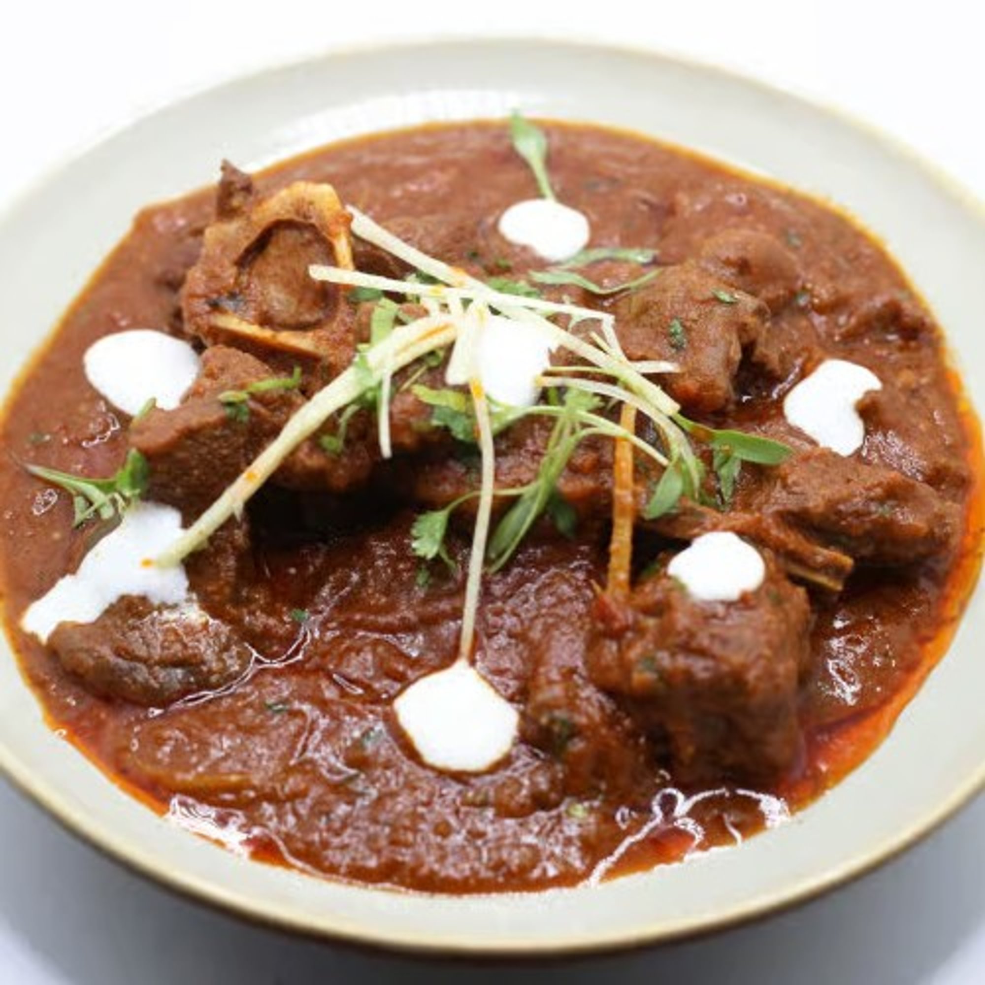 Goat Curry with Rice