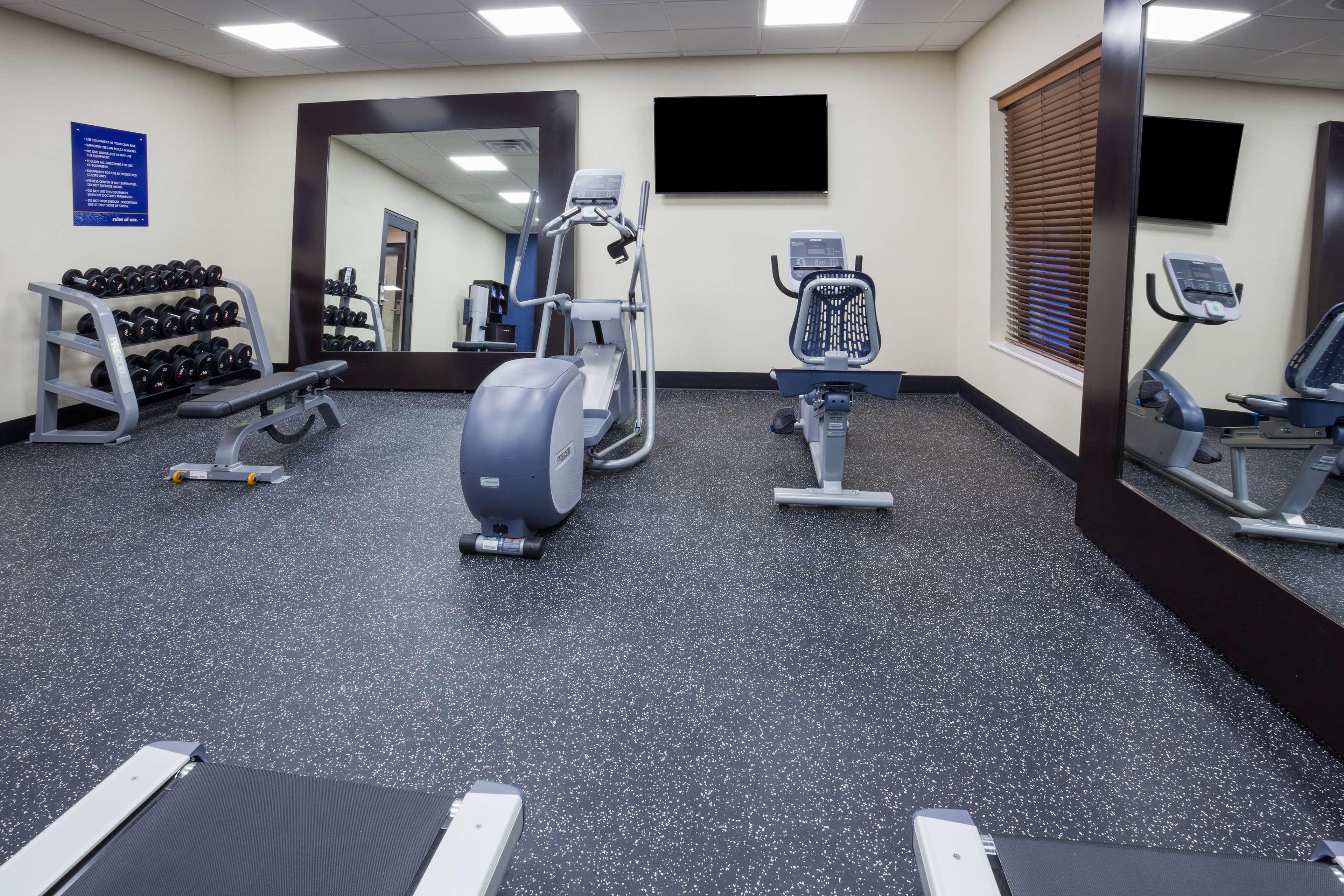 Health club  fitness center  gym