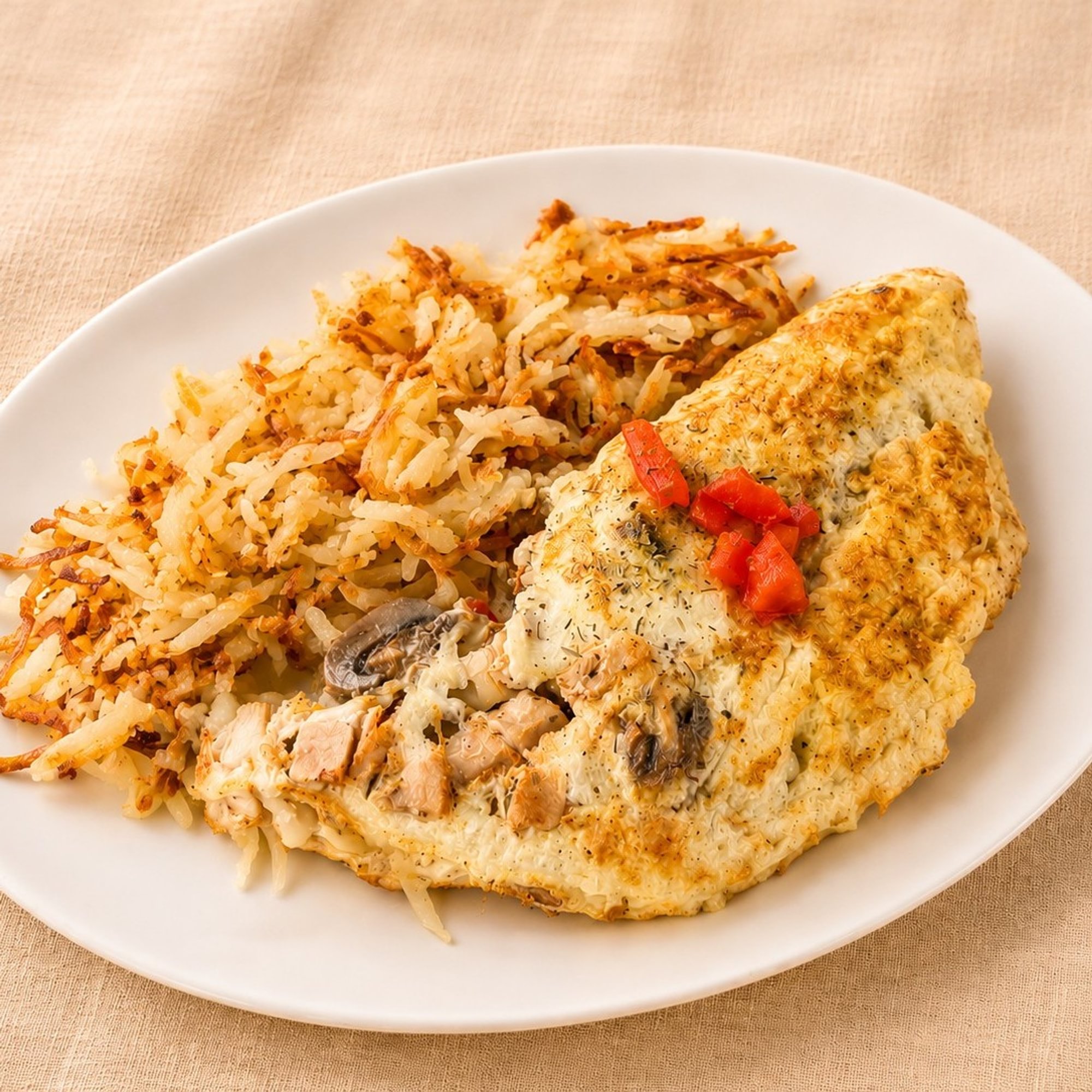 Turkey Egg-White Omelette