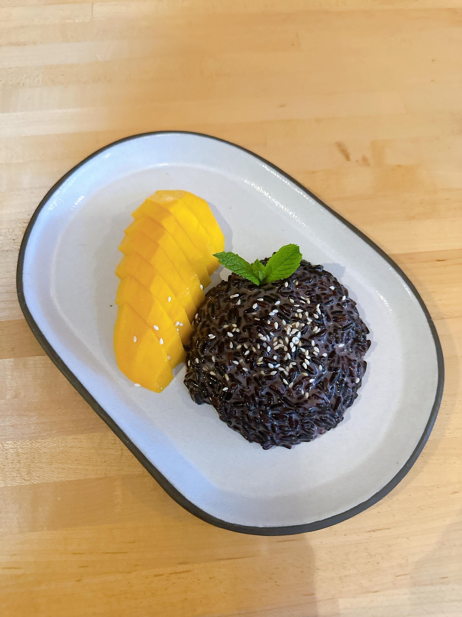 Mango Black Sticky Rice