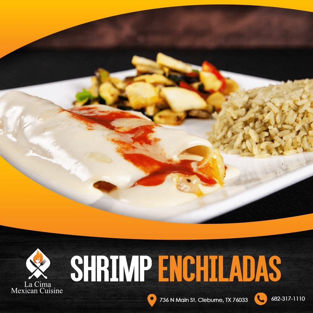 Shrimp Enchiladas
