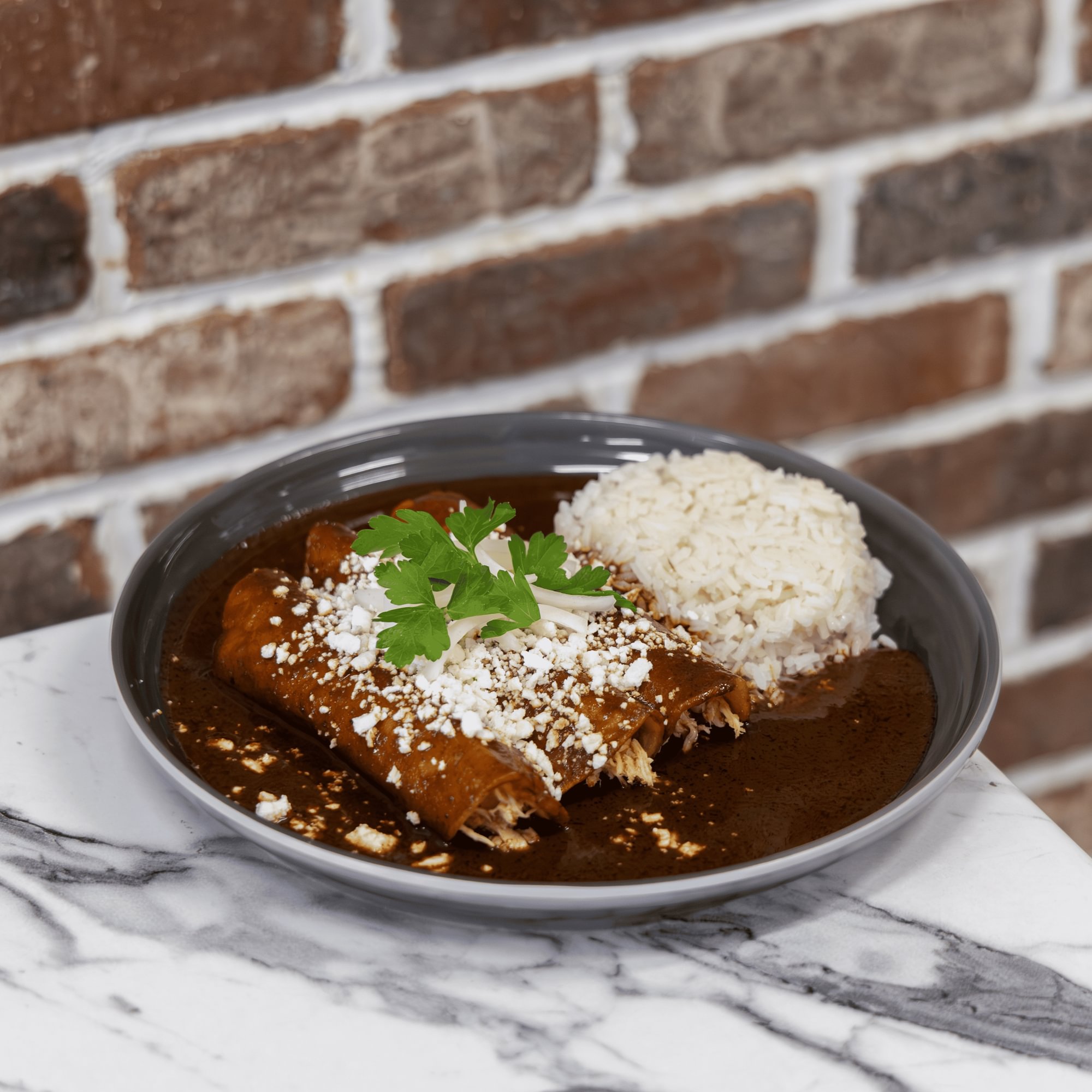 Enchiladas Oaxaqueñas