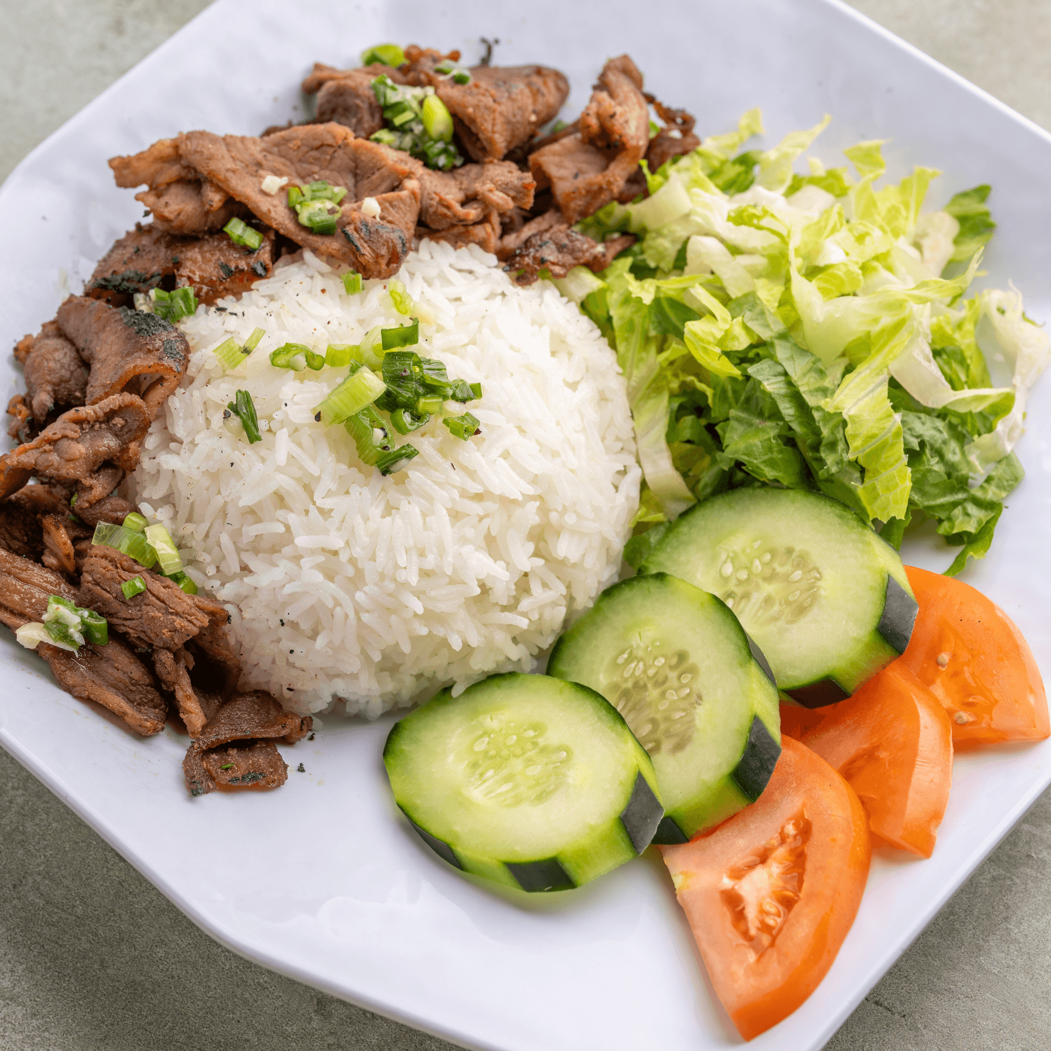 Grilled Pork Plate (boneless)-Com Thit Nuong