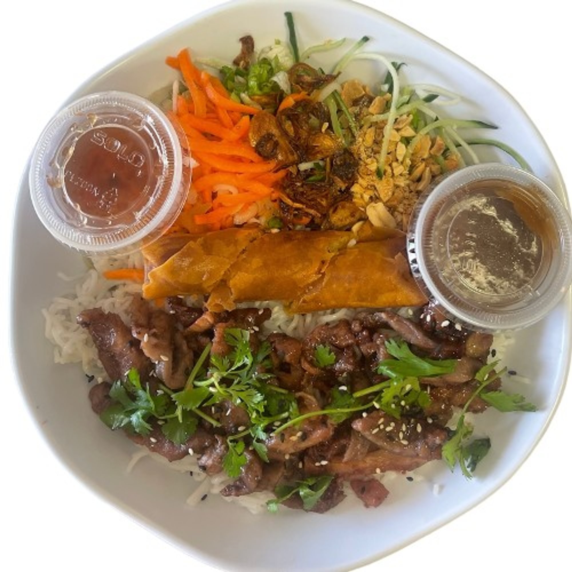 Grilled Pork & Egg Roll Vermicelli