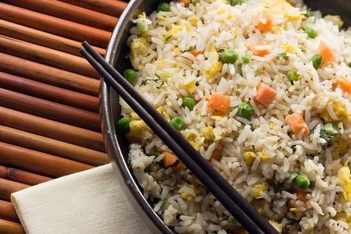 Vegetable Fried Rice (No-Egg)