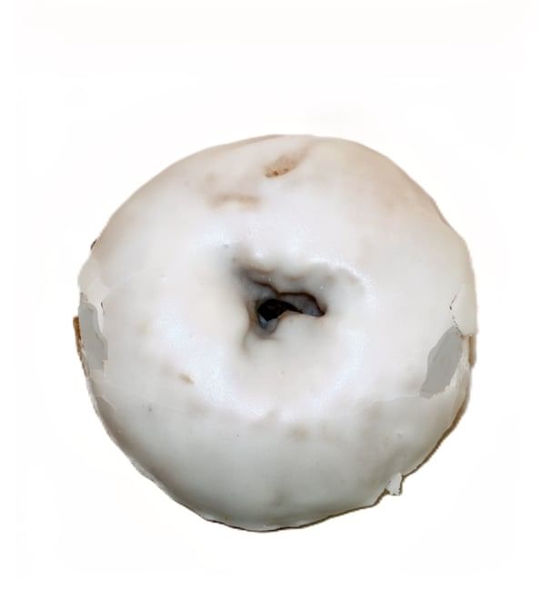 Brown Cake Vanilla Frosted