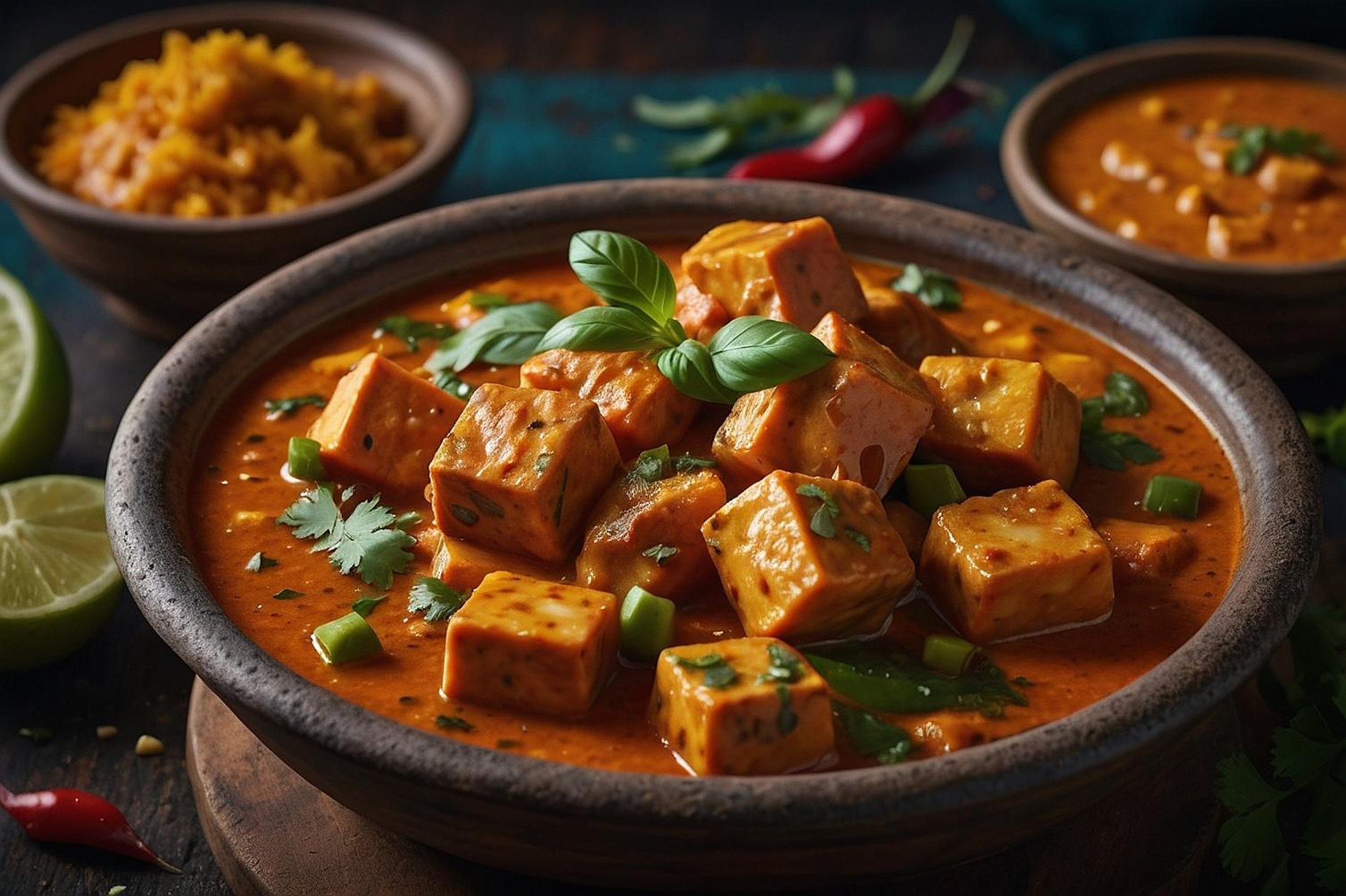 Matar Paneer