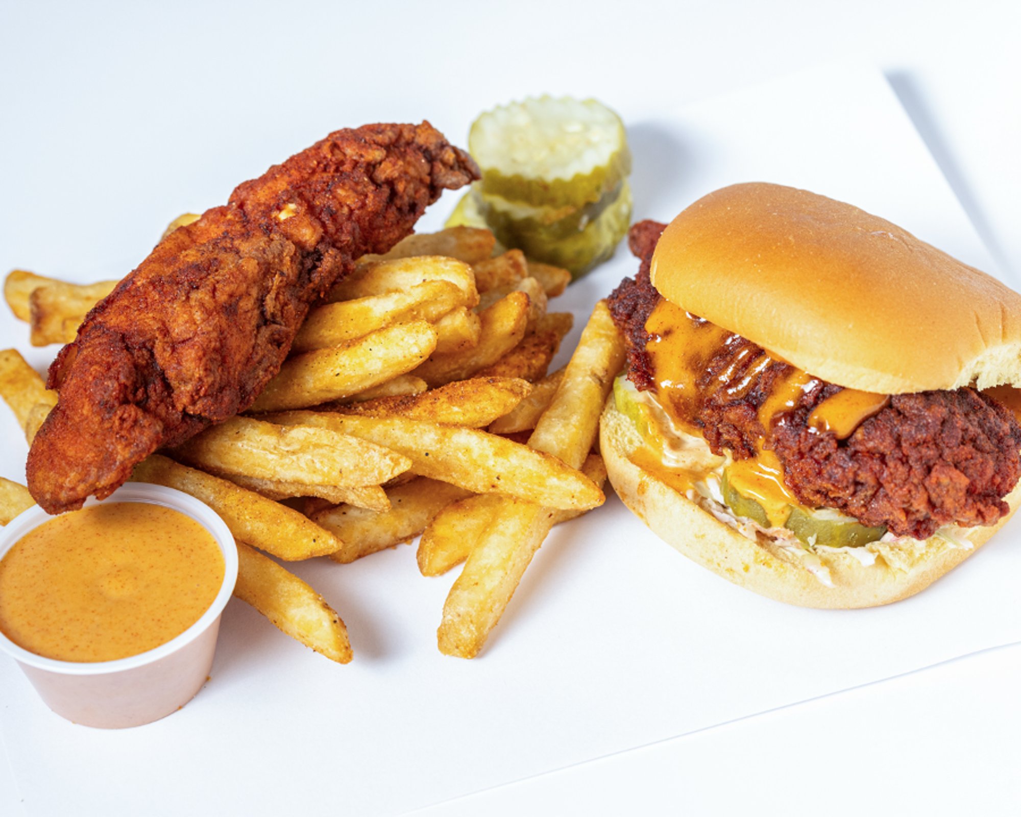 Combo #3 - 1 Sandwich + 1 Tender + Fries