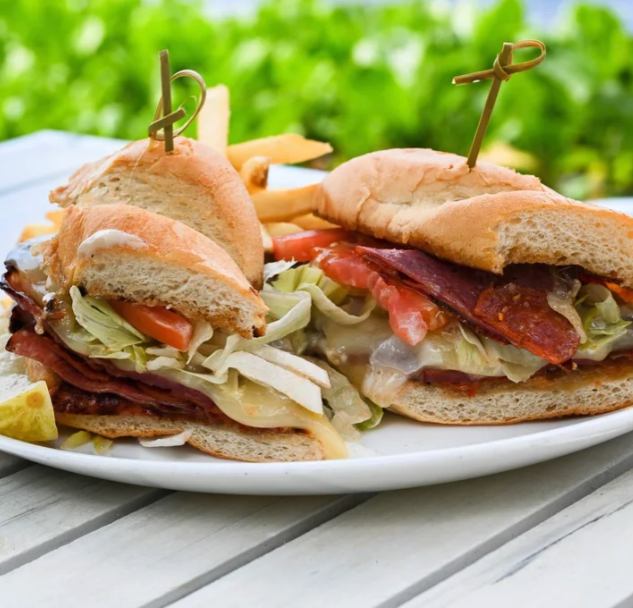 Grilled Spicy Italian Sub Sandwich
