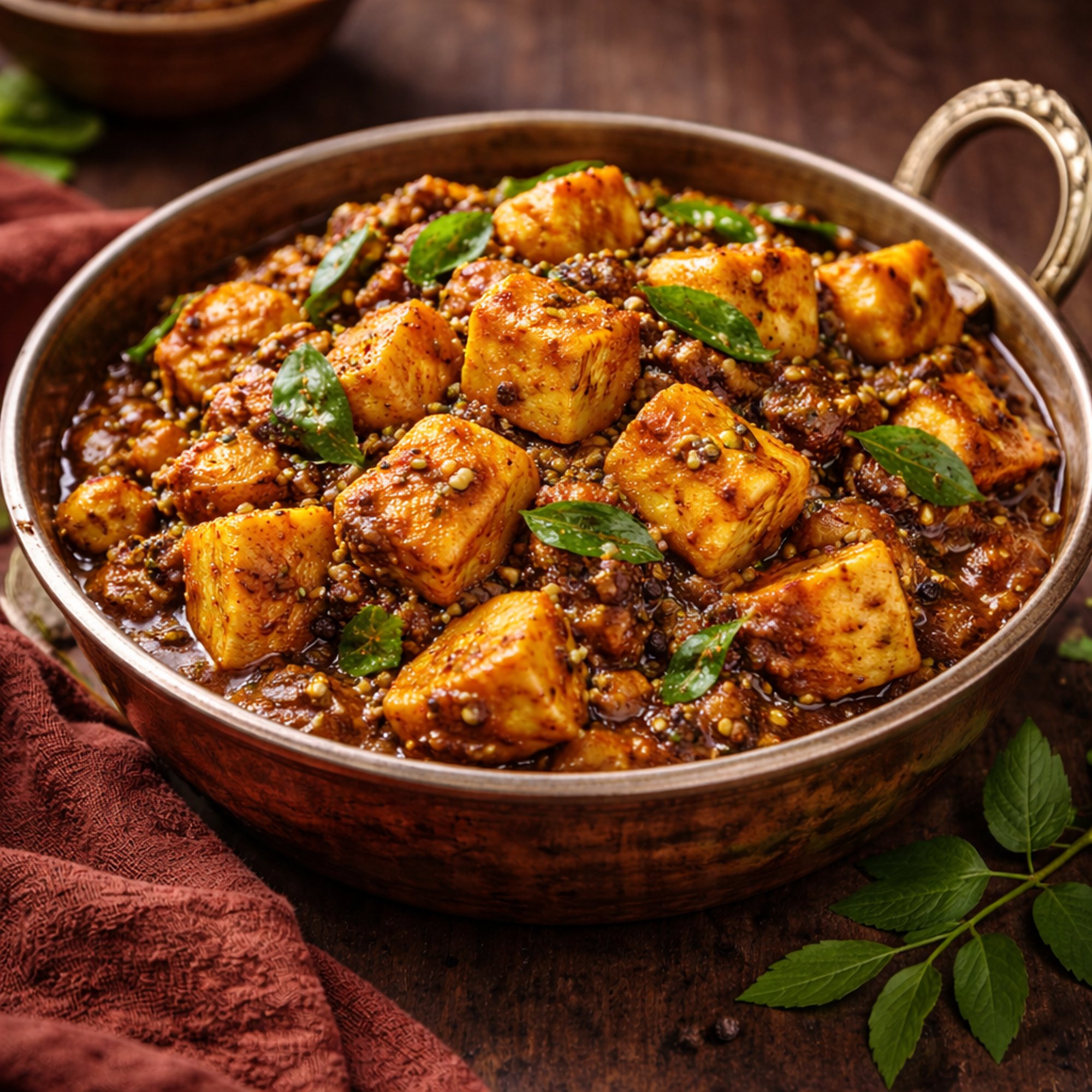 Paneer Chettinadu