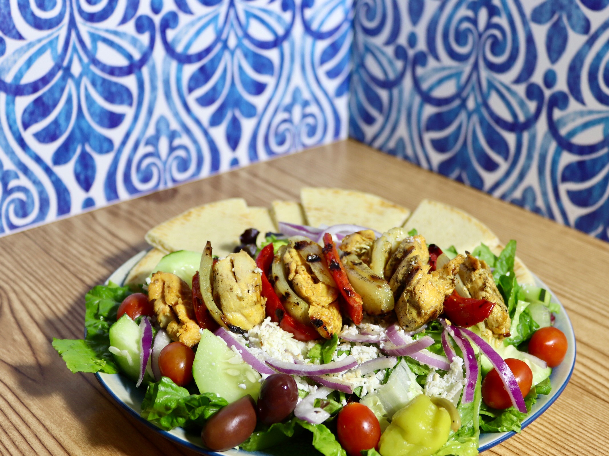 Chicken Kebab Salad