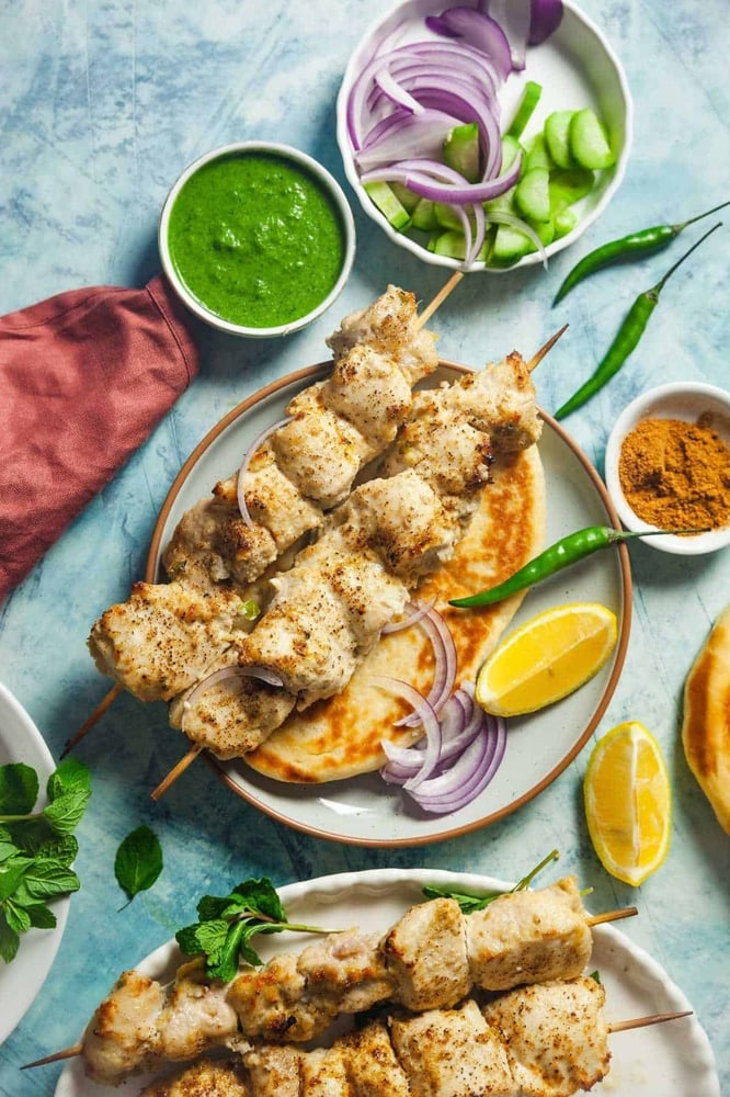 Malai Tikka Kebab