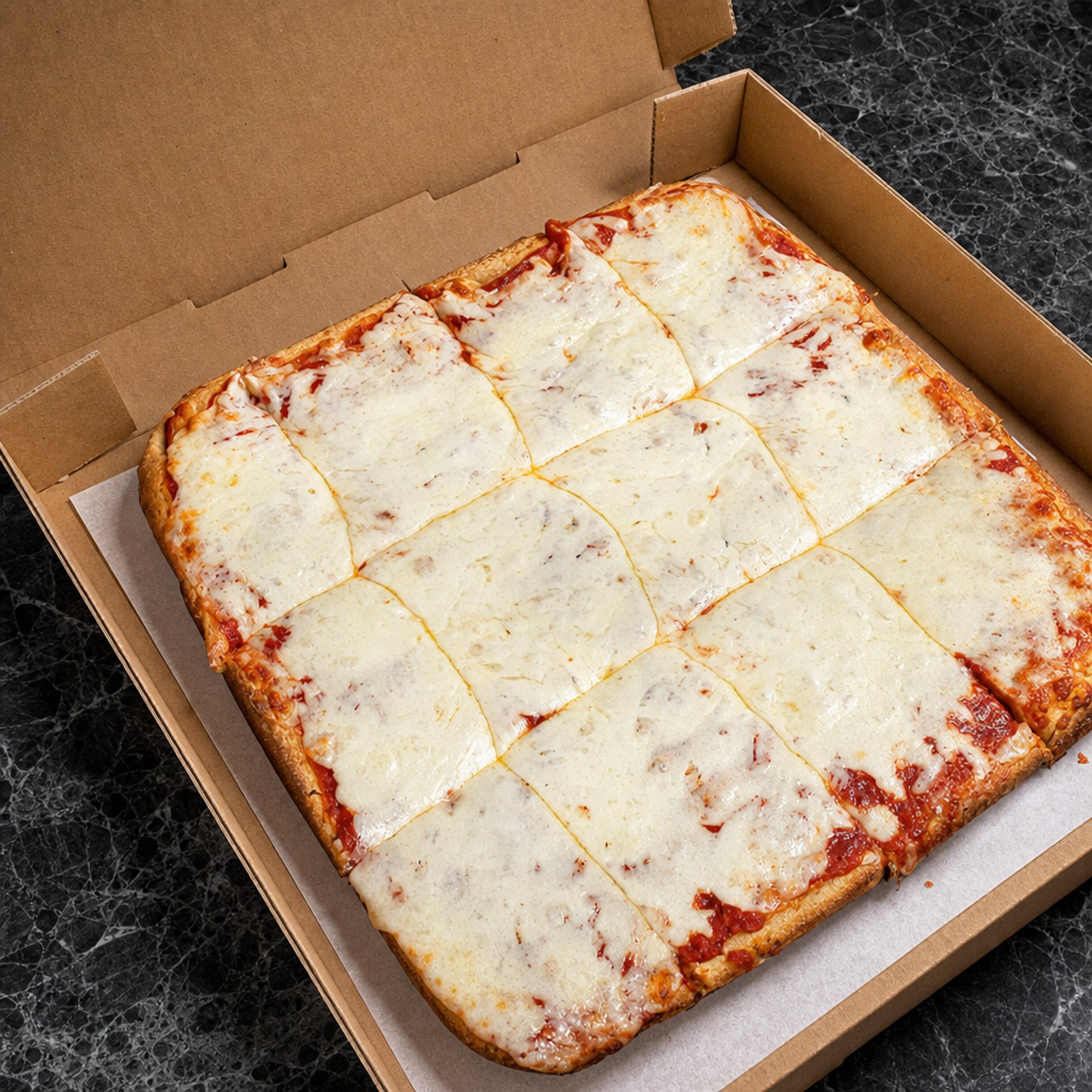 Sicilian Cheese Pizza