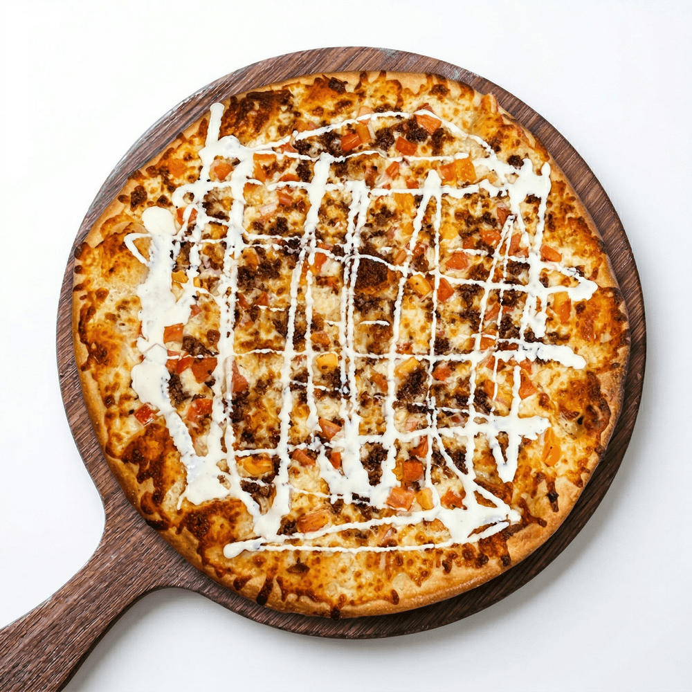Tomato Bacon Ranch Pizza